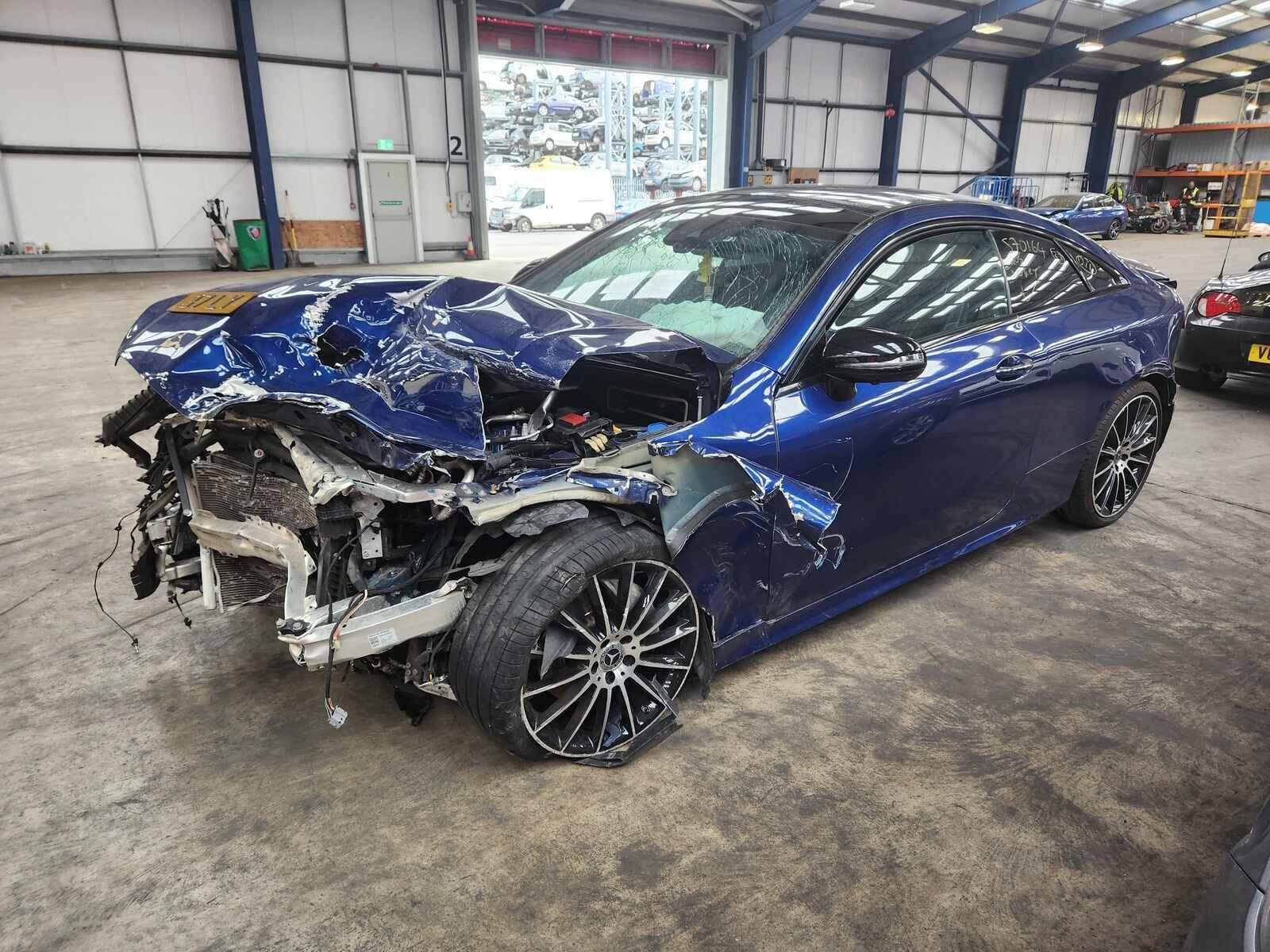 Mercedes E Class 2021 2 Door Coupe Breaking View Auto part Mercedes E Class 2021 2 Door Coupe Breaking