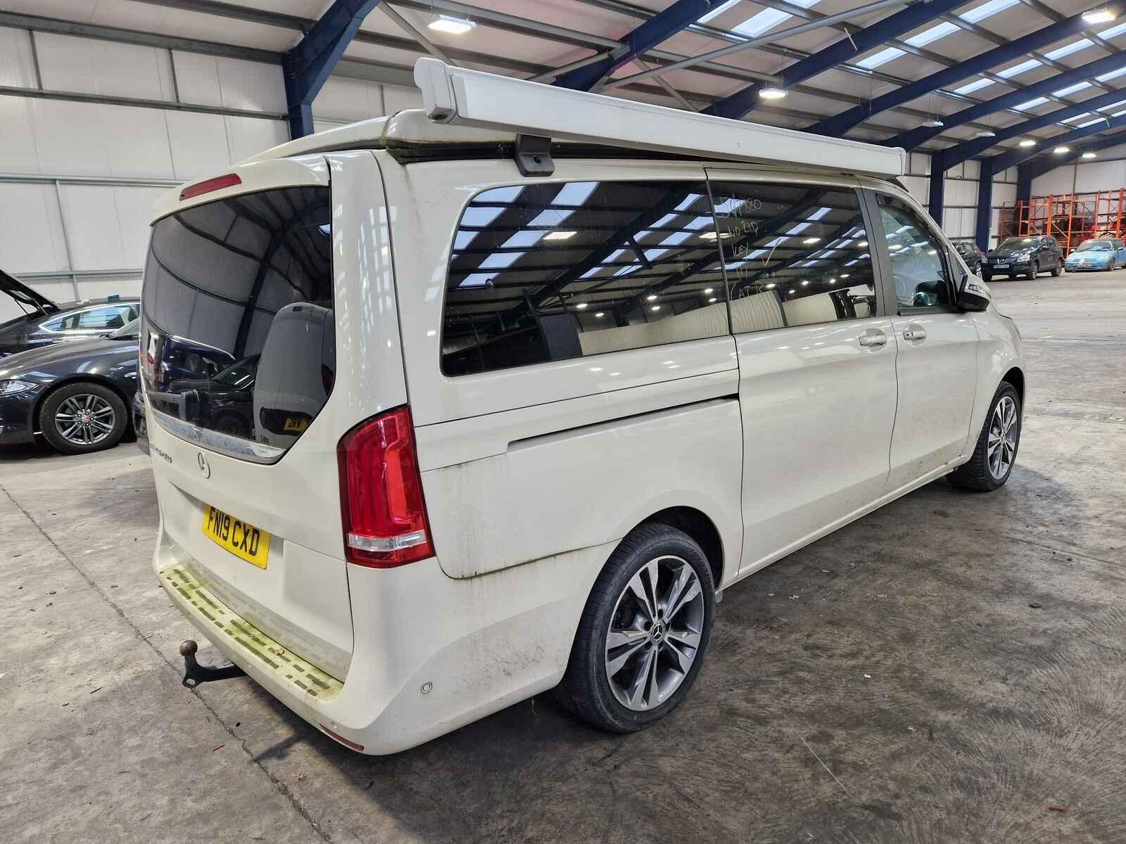 Mercedes V Class 2019 5 Door Mpv Breaking View Auto part Mercedes V Class 2019 5 Door Mpv Breaking