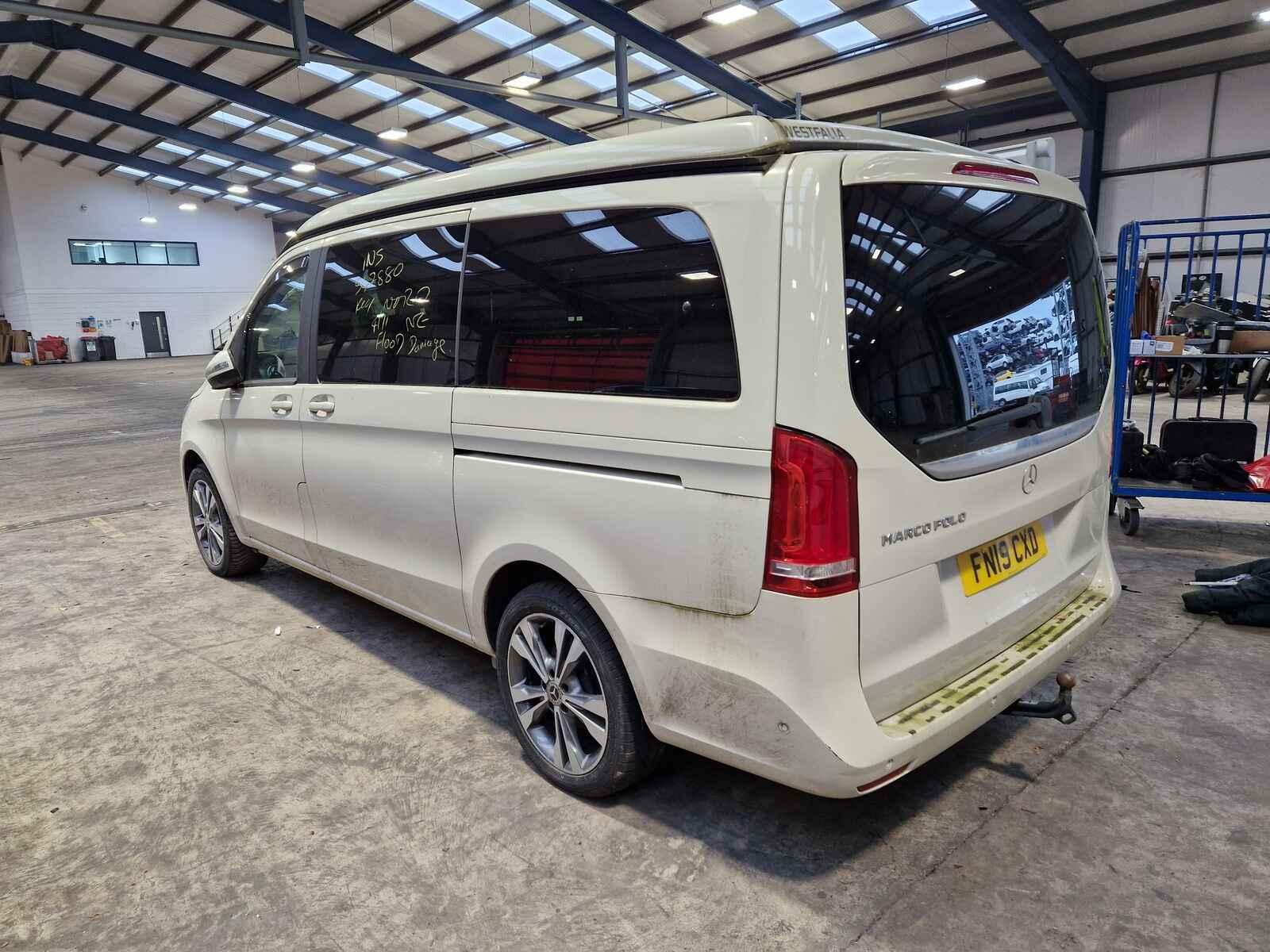 Mercedes V Class 2019 5 Door Mpv Breaking View Auto part Mercedes V Class 2019 5 Door Mpv Breaking