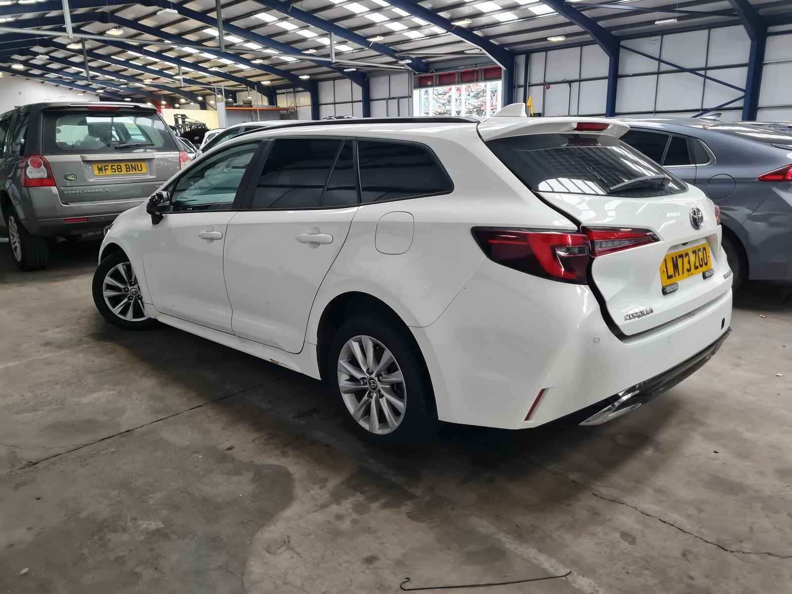 Toyota Corolla 2023 5 Door Estate Breaking View Auto part Toyota Corolla 2023 5 Door Estate Breaking