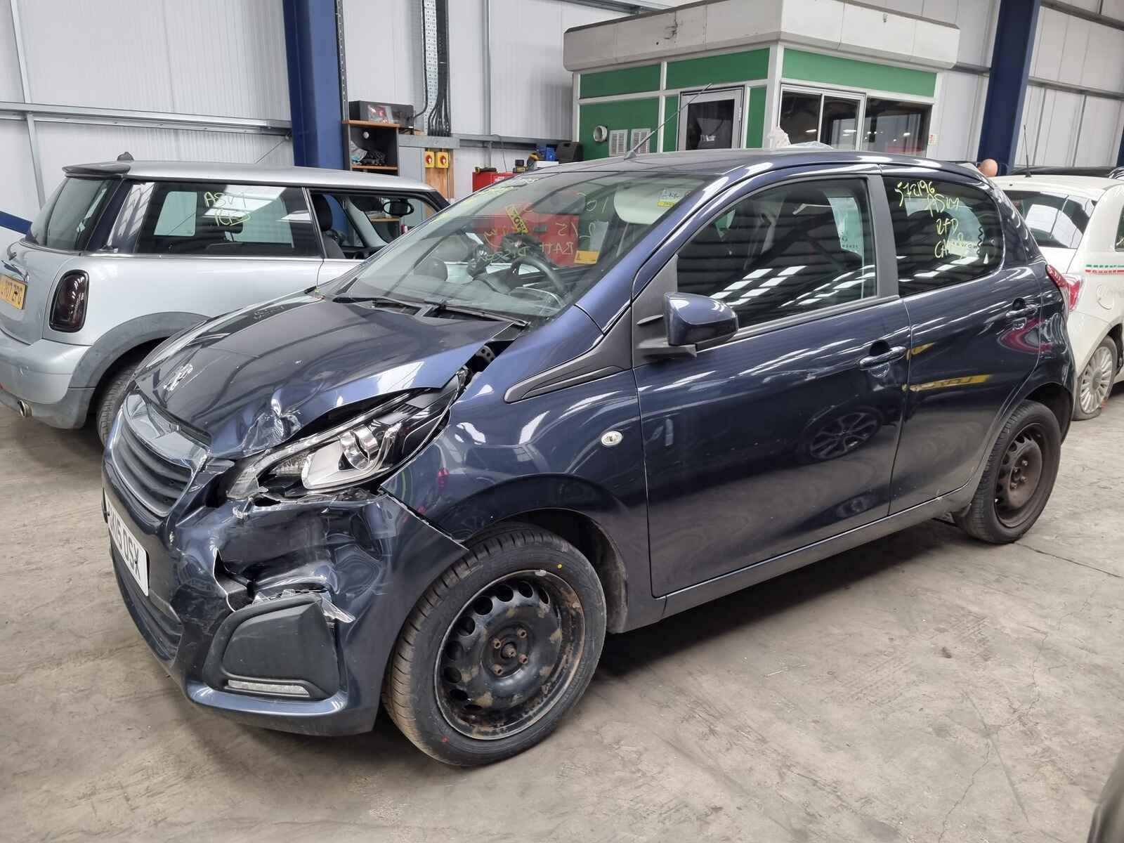 Peugeot 108 2015 5 Door Hatchback Breaking View Auto part Peugeot 108 2015 5 Door Hatchback Breaking