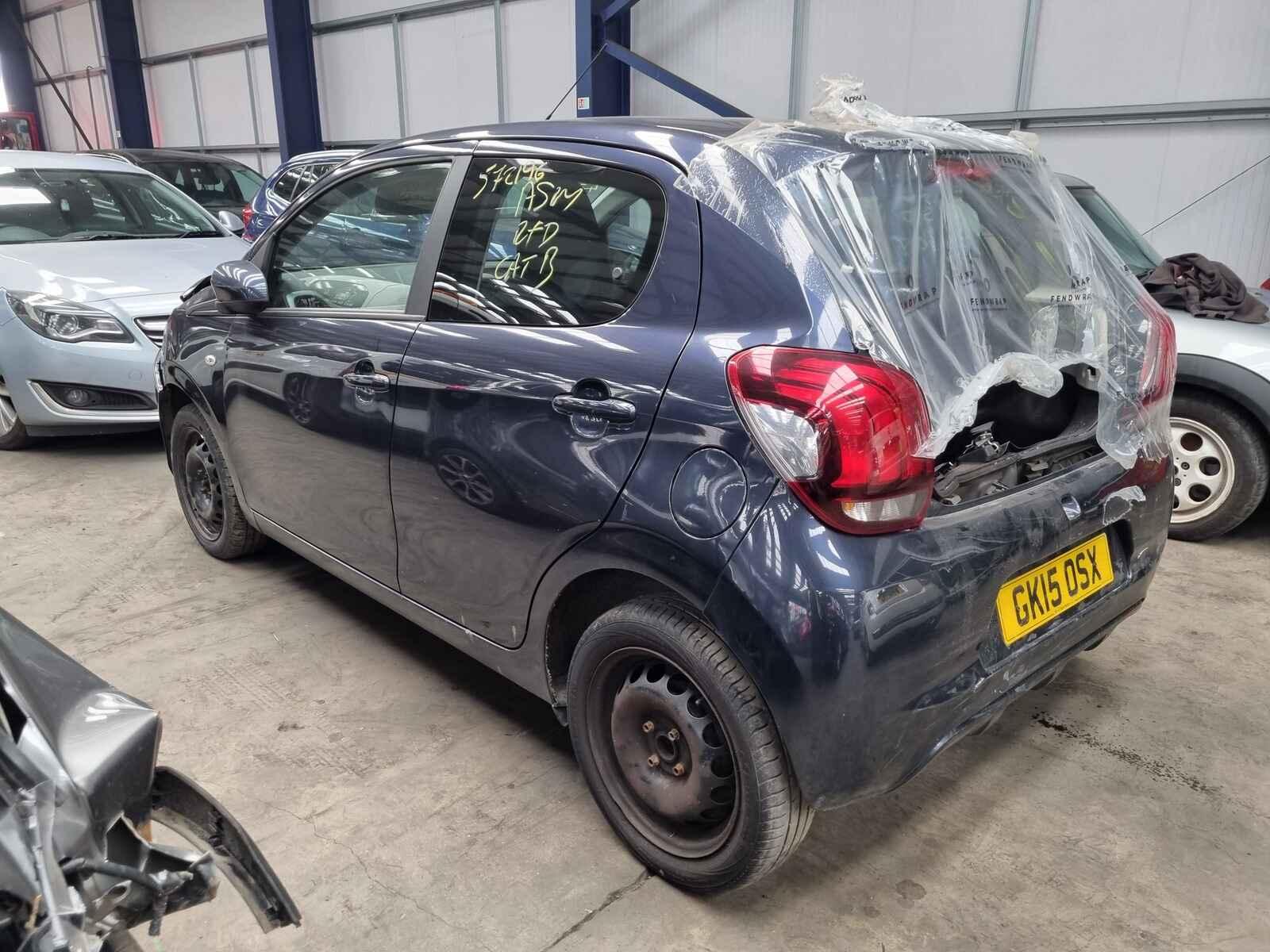 Peugeot 108 2015 5 Door Hatchback Breaking View Auto part Peugeot 108 2015 5 Door Hatchback Breaking