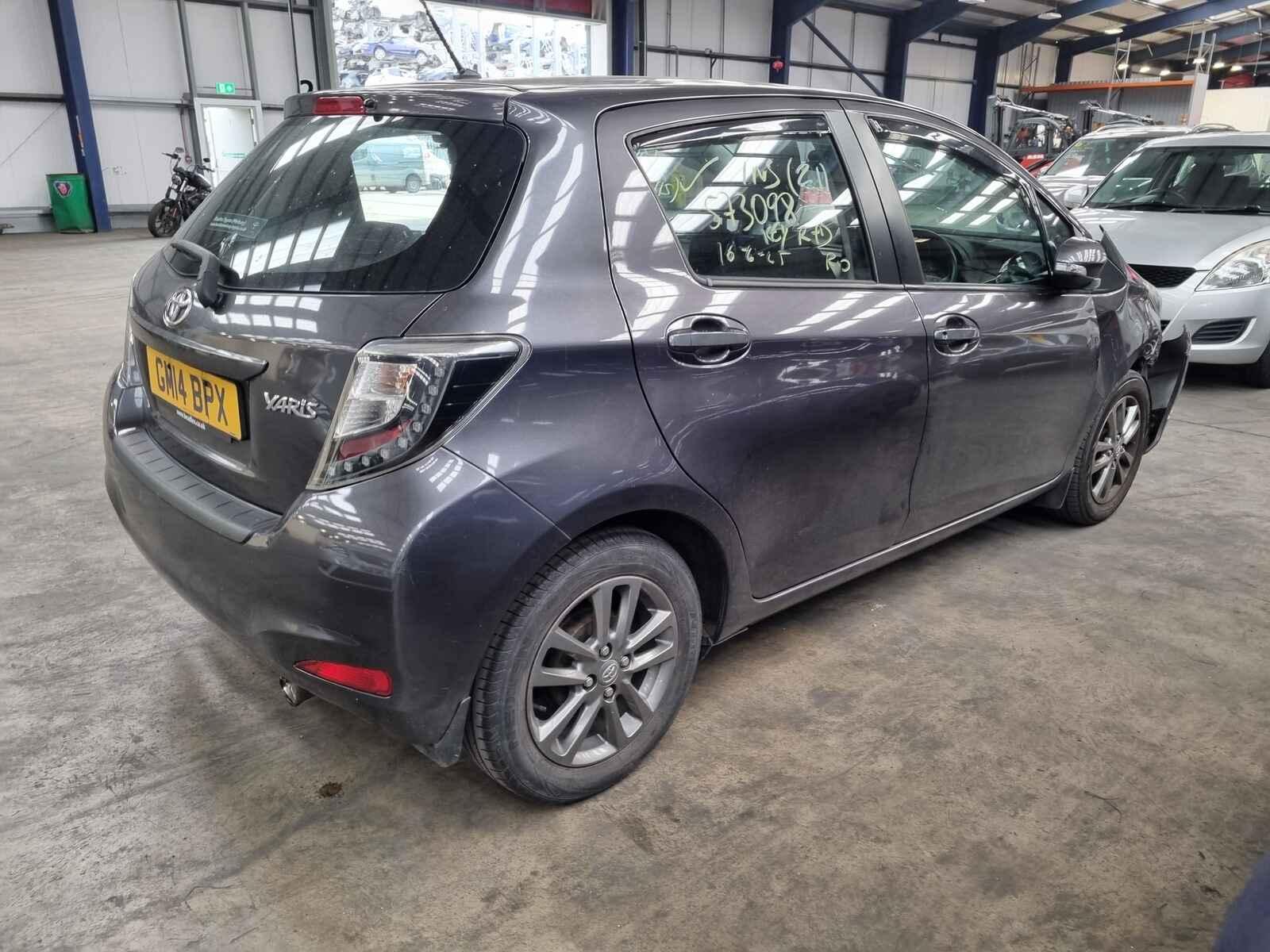 Toyota Yaris 2014 5 Door Hatchback Breaking View Auto part Toyota Yaris 2014 5 Door Hatchback Breaking
