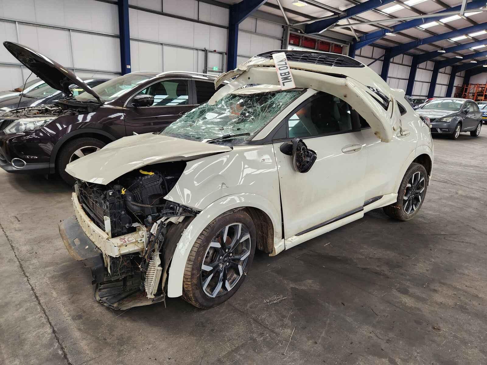 Ford Puma 2021 5 Door Hatchback Breaking View Auto part Ford Puma 2021 5 Door Hatchback Breaking