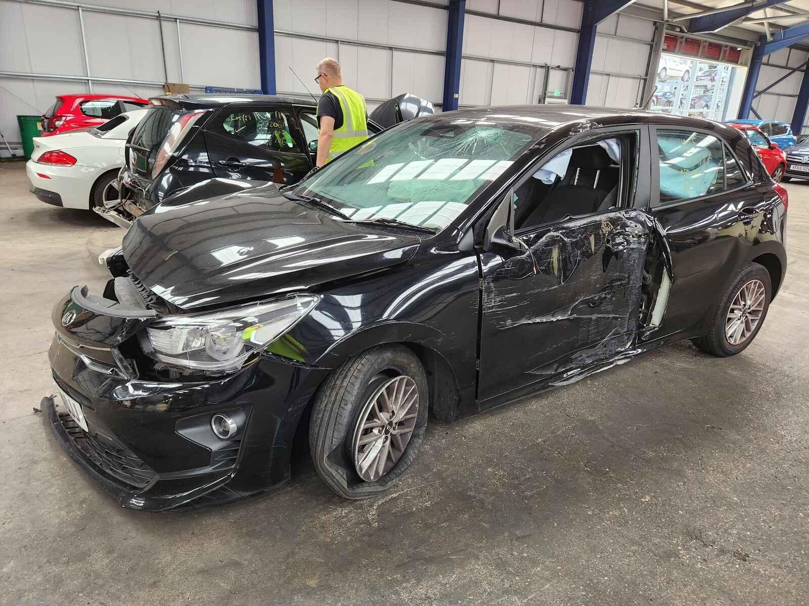 Kia Rio 2021 5 Door Hatchback Breaking View Auto part Kia Rio 2021 5 Door Hatchback Breaking