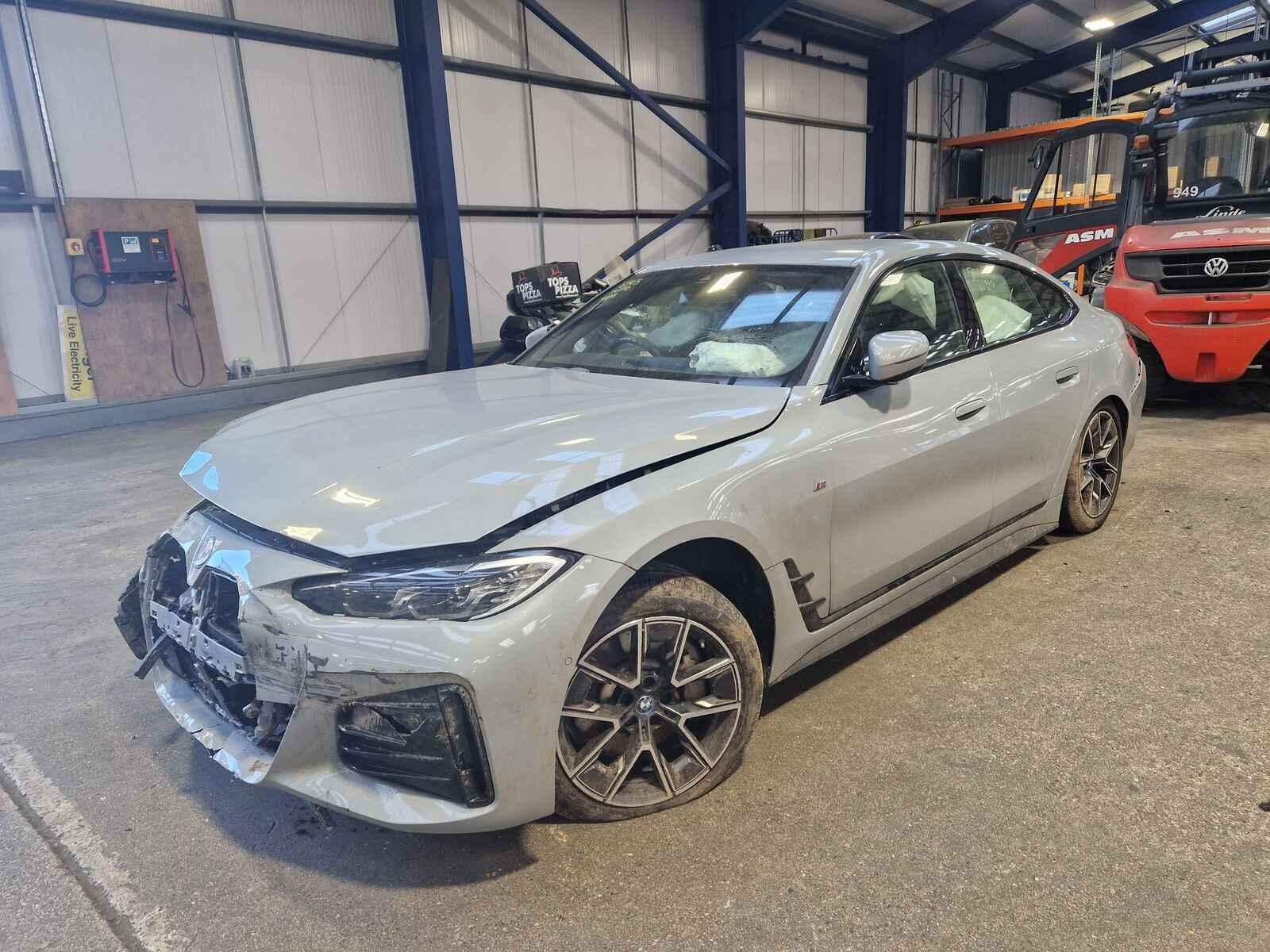 Bmw I4 2024 4 Door Coupe Breaking View Auto part Bmw I4 2024 4 Door Coupe Breaking