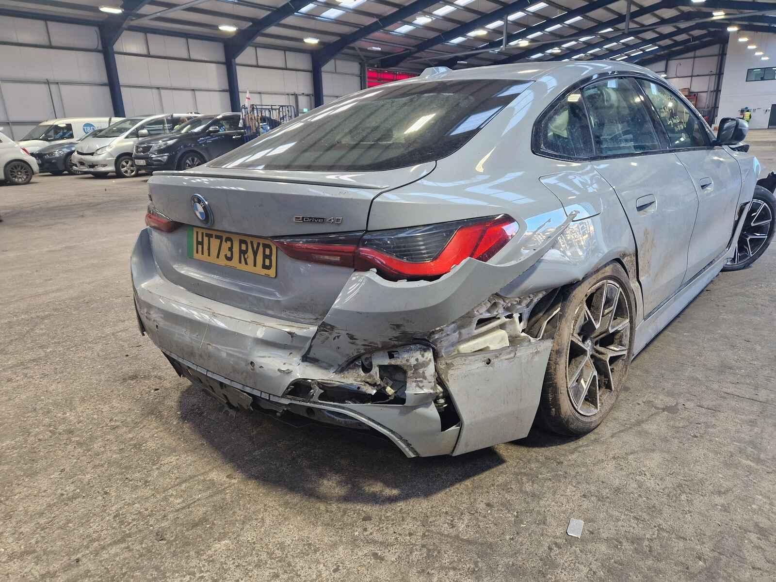 Bmw I4 2024 4 Door Coupe Breaking View Auto part Bmw I4 2024 4 Door Coupe Breaking