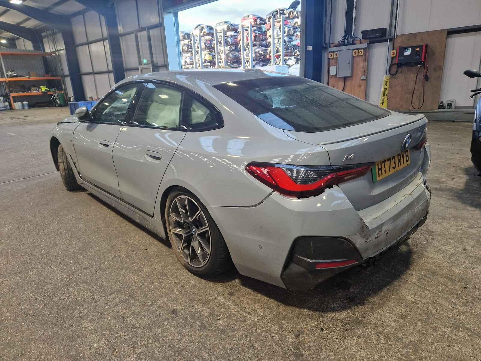Bmw I4 2024 4 Door Coupe Breaking View Auto part Bmw I4 2024 4 Door Coupe Breaking