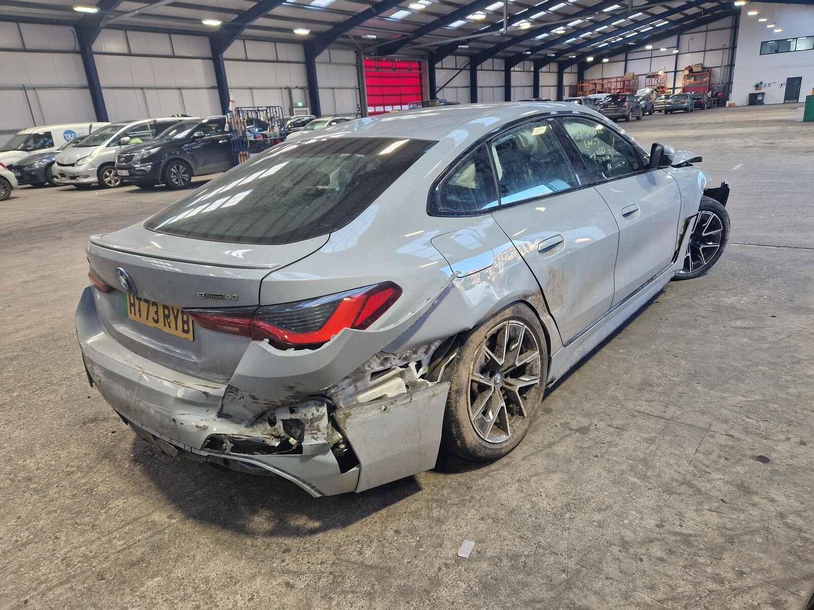 Bmw I4 2024 4 Door Coupe Breaking View Auto part Bmw I4 2024 4 Door Coupe Breaking
