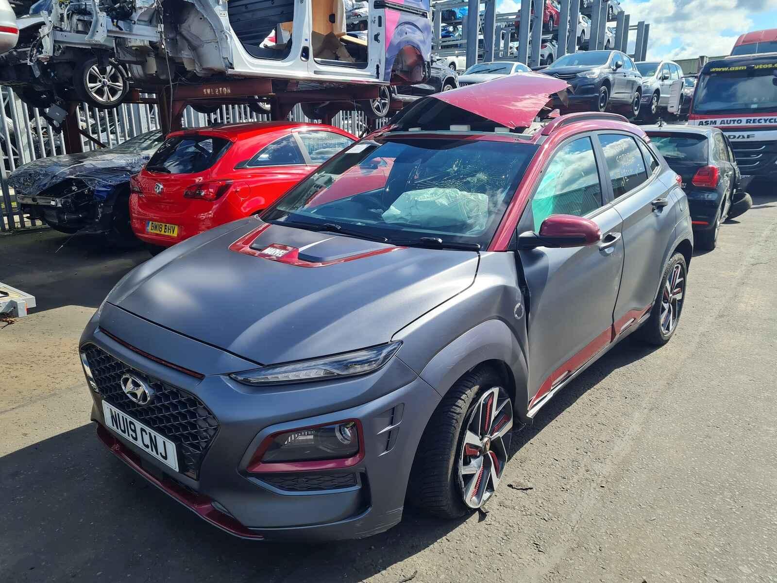 Hyundai Kona 2019 5 Door Hatchback Breaking View Auto part Hyundai Kona 2019 5 Door Hatchback Breaking