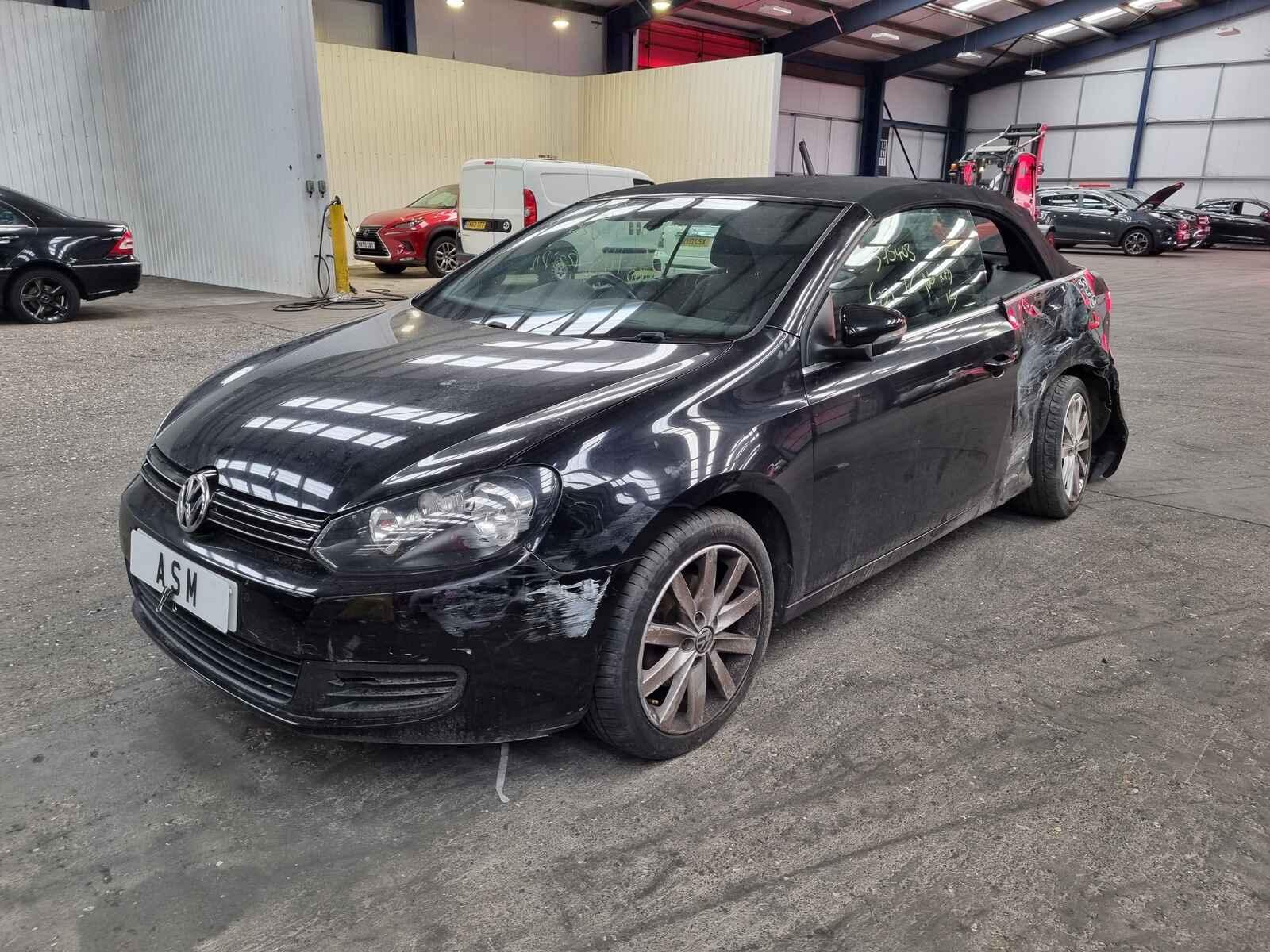 Volkswagen Golf 2012 2 Door Convertible Breaking View Auto part Volkswagen Golf 2012 2 Door Convertible Breaking