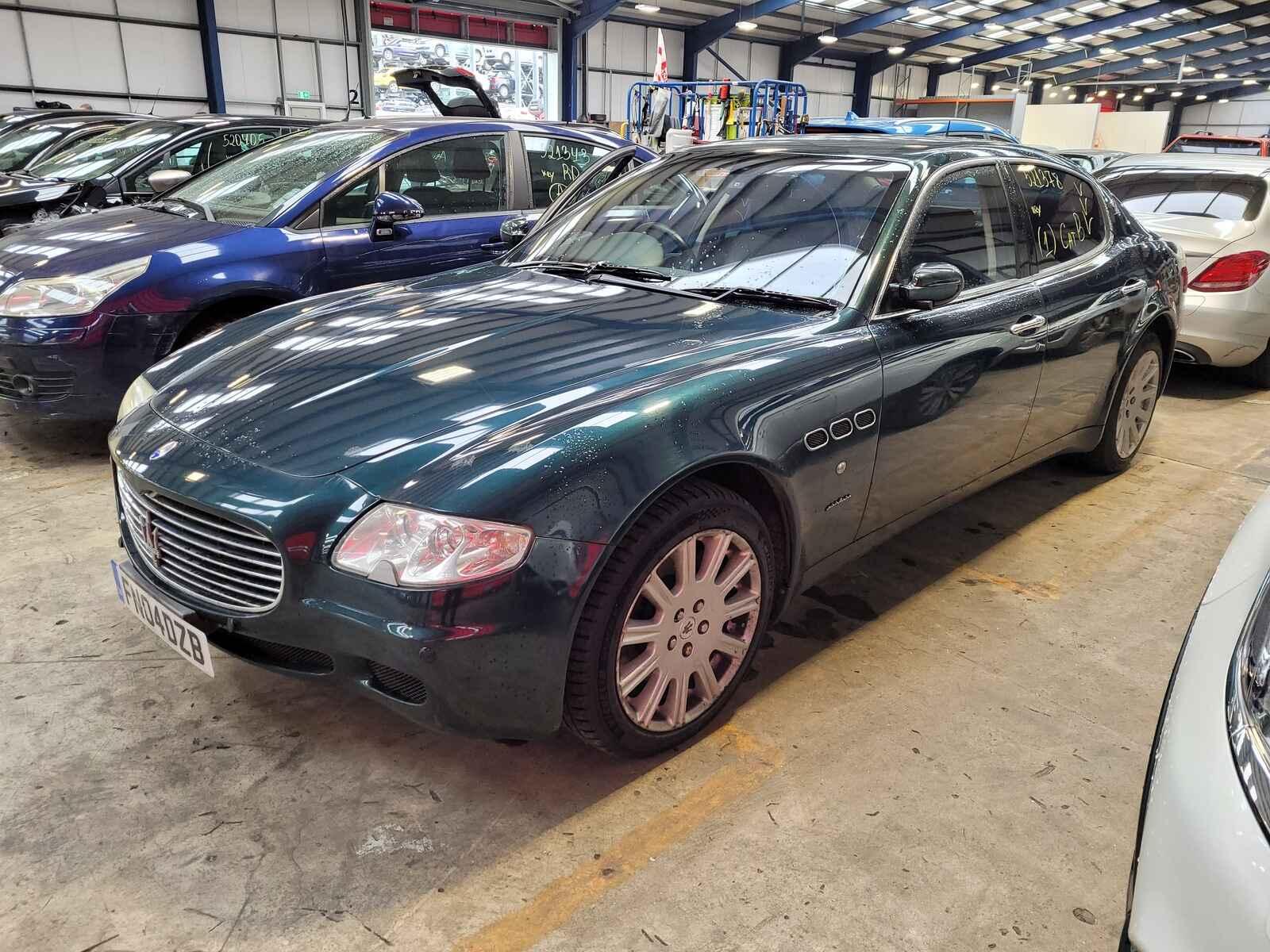 View Auto part Maserati Quattroporte 2004 4 Door Saloon Breaking