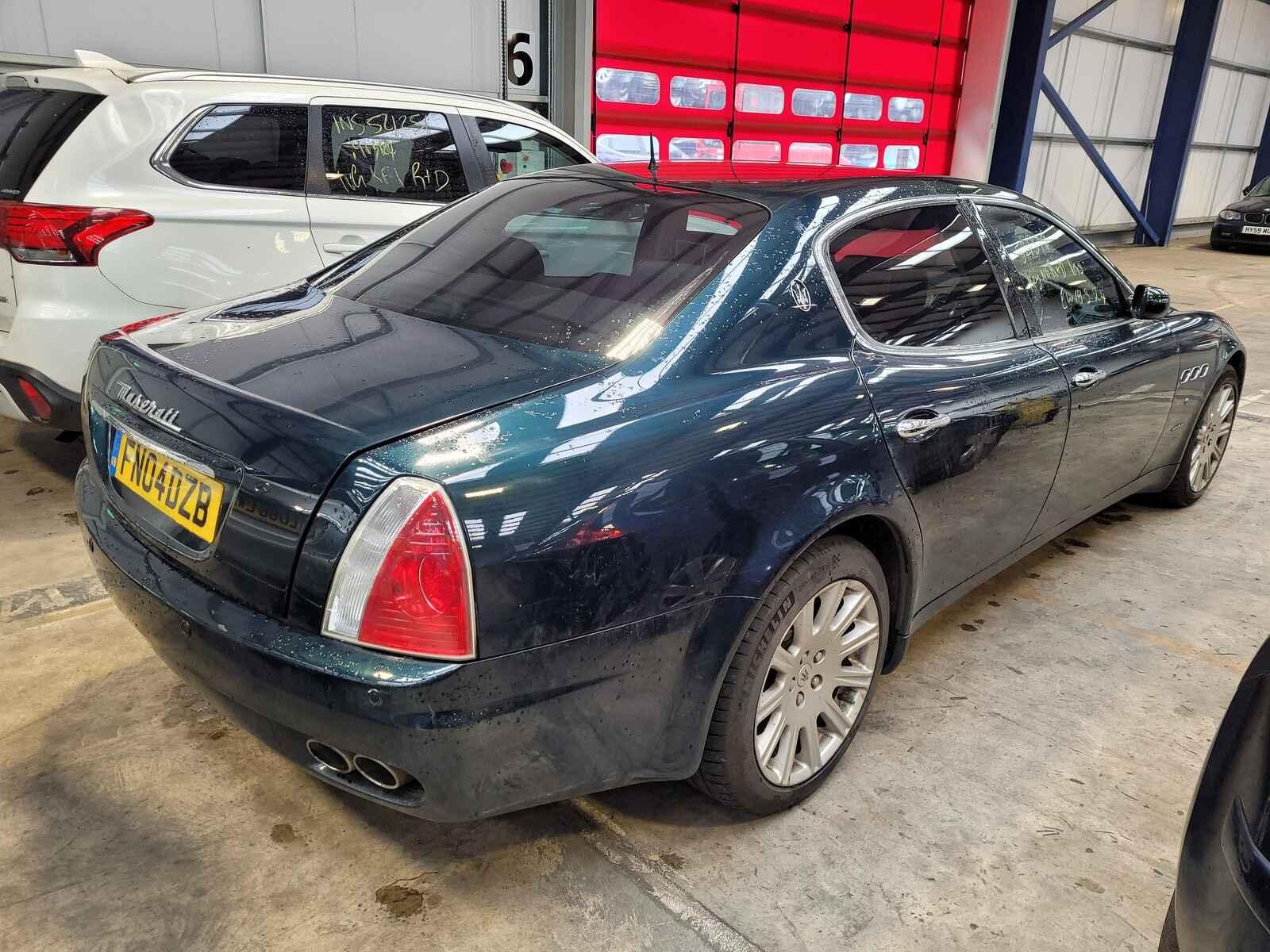 View Auto part Maserati Quattroporte 2004 4 Door Saloon Breaking