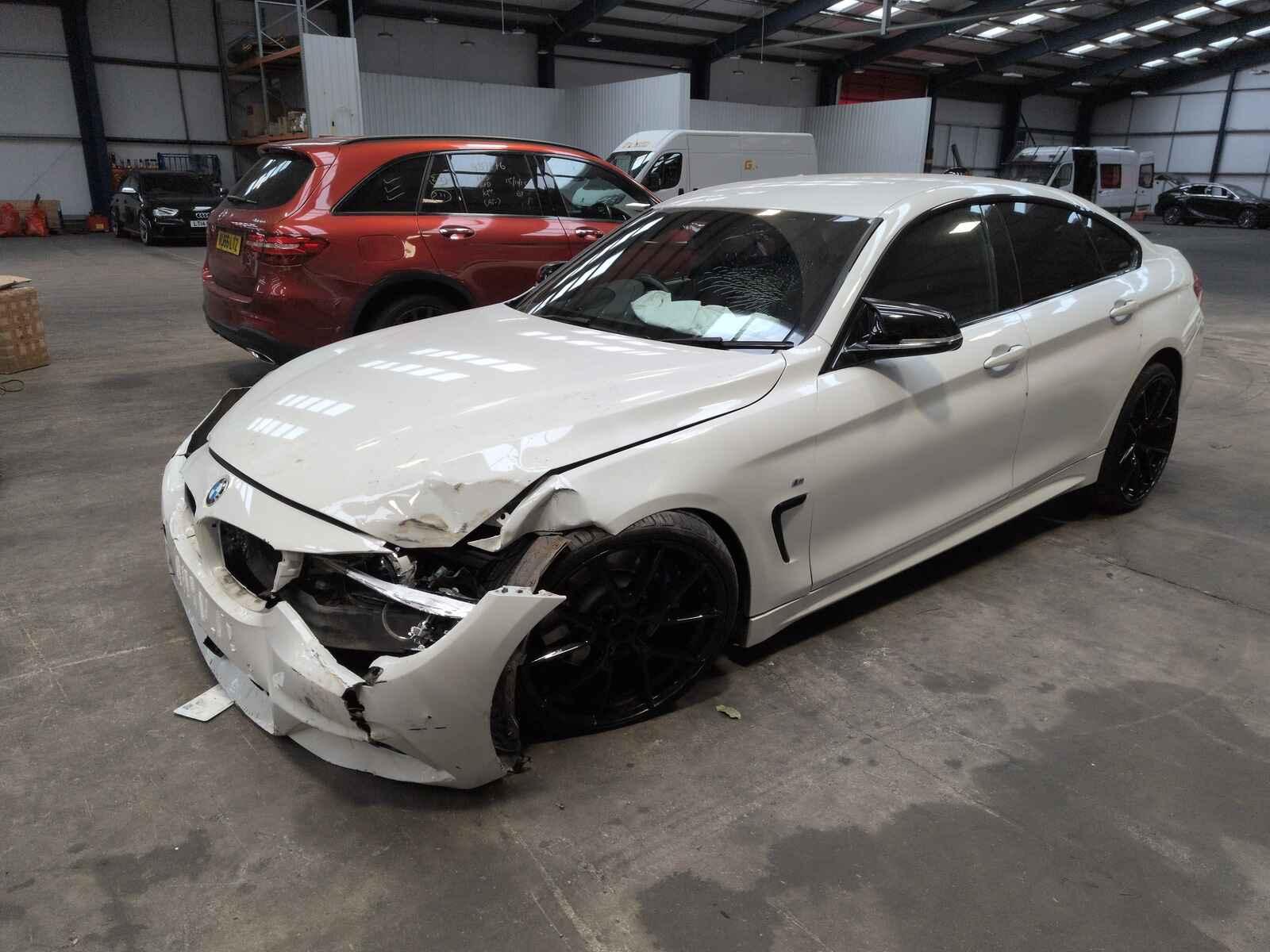 Bmw 4 Series Gran Coupe 2017 4 Door Coupe Breaking View Auto part Bmw 4 Series Gran Coupe 2017 4 Door Coupe Breaking