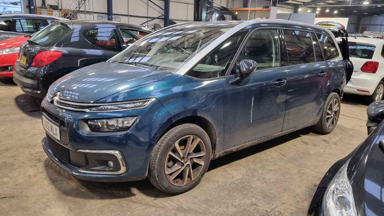 Citroen Grand C4 Spacetourer 2022 5 Door Mpv Breaking View Auto part Citroen Grand C4 Spacetourer 2022 5 Door Mpv Breaking