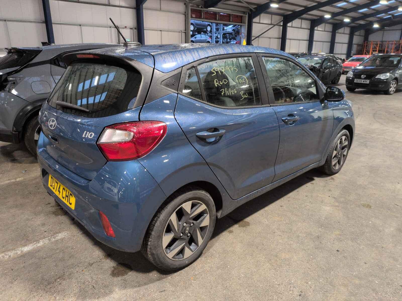 Hyundai I10 2024 5 Door Hatchback Breaking View Auto part Hyundai I10 2024 5 Door Hatchback Breaking