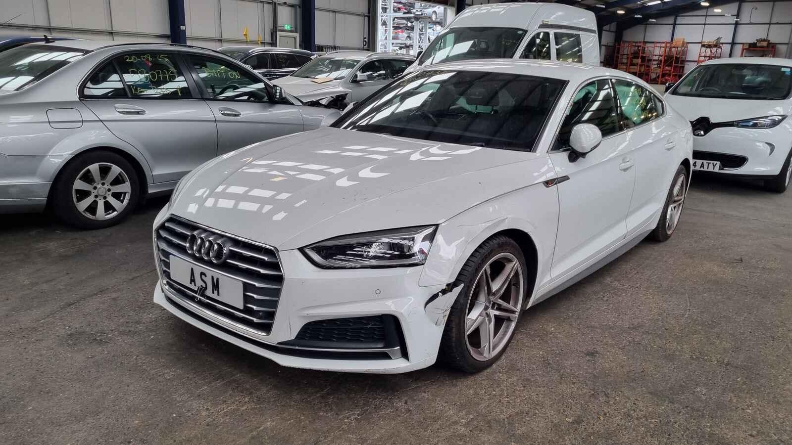 Audi A5 2018 5 Door Hatchback Breaking View Auto part Audi A5 2018 5 Door Hatchback Breaking