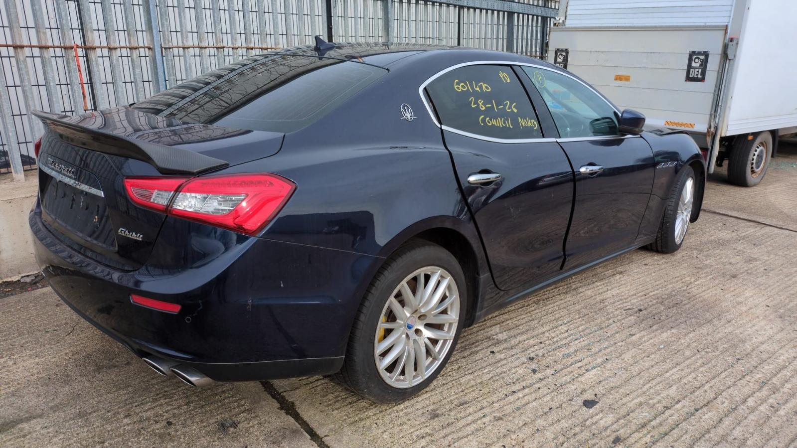 View Auto part Maserati Ghibli 2014 4 Door Saloon Breaking