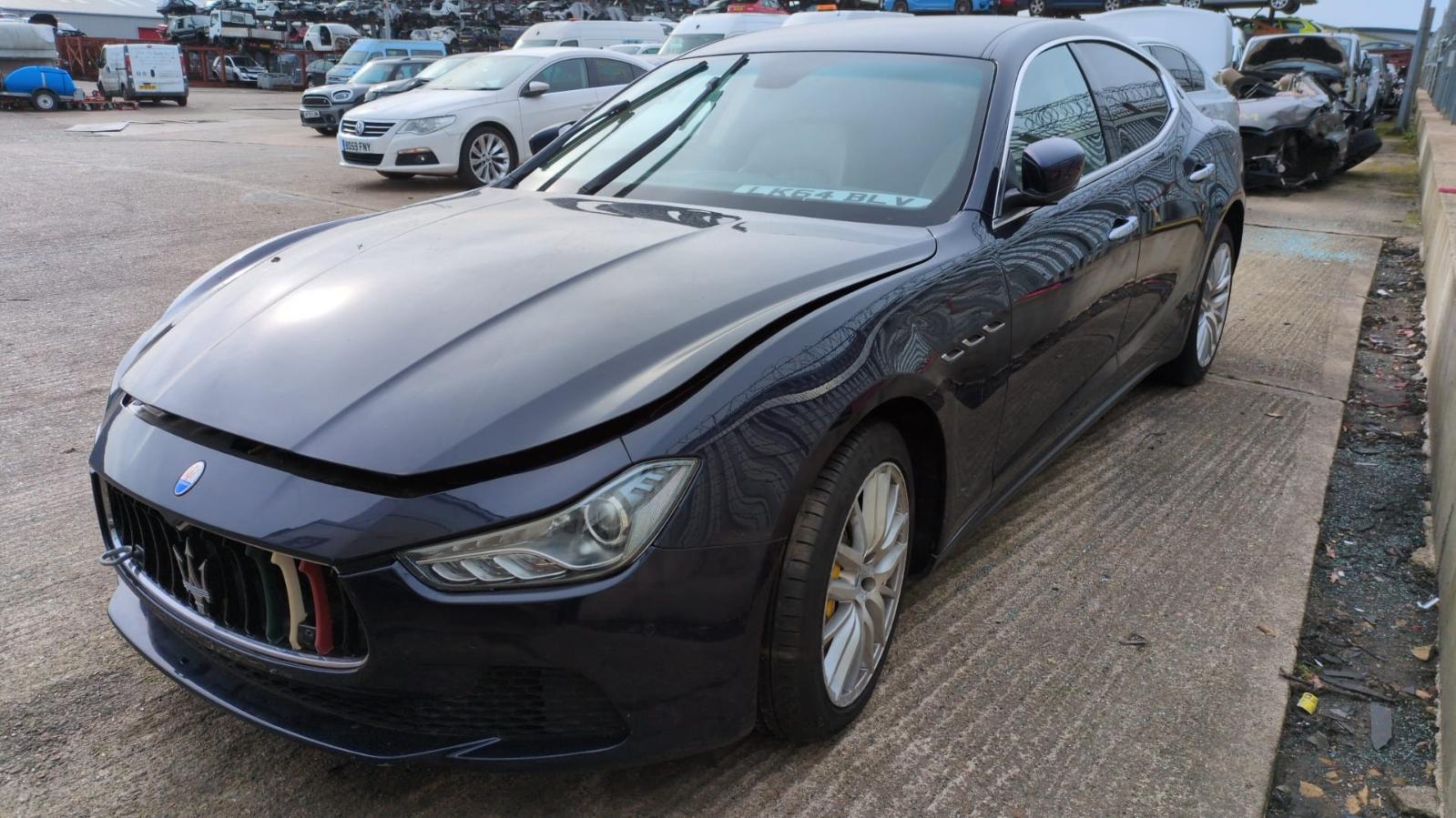 View Auto part Maserati Ghibli 2014 4 Door Saloon Breaking