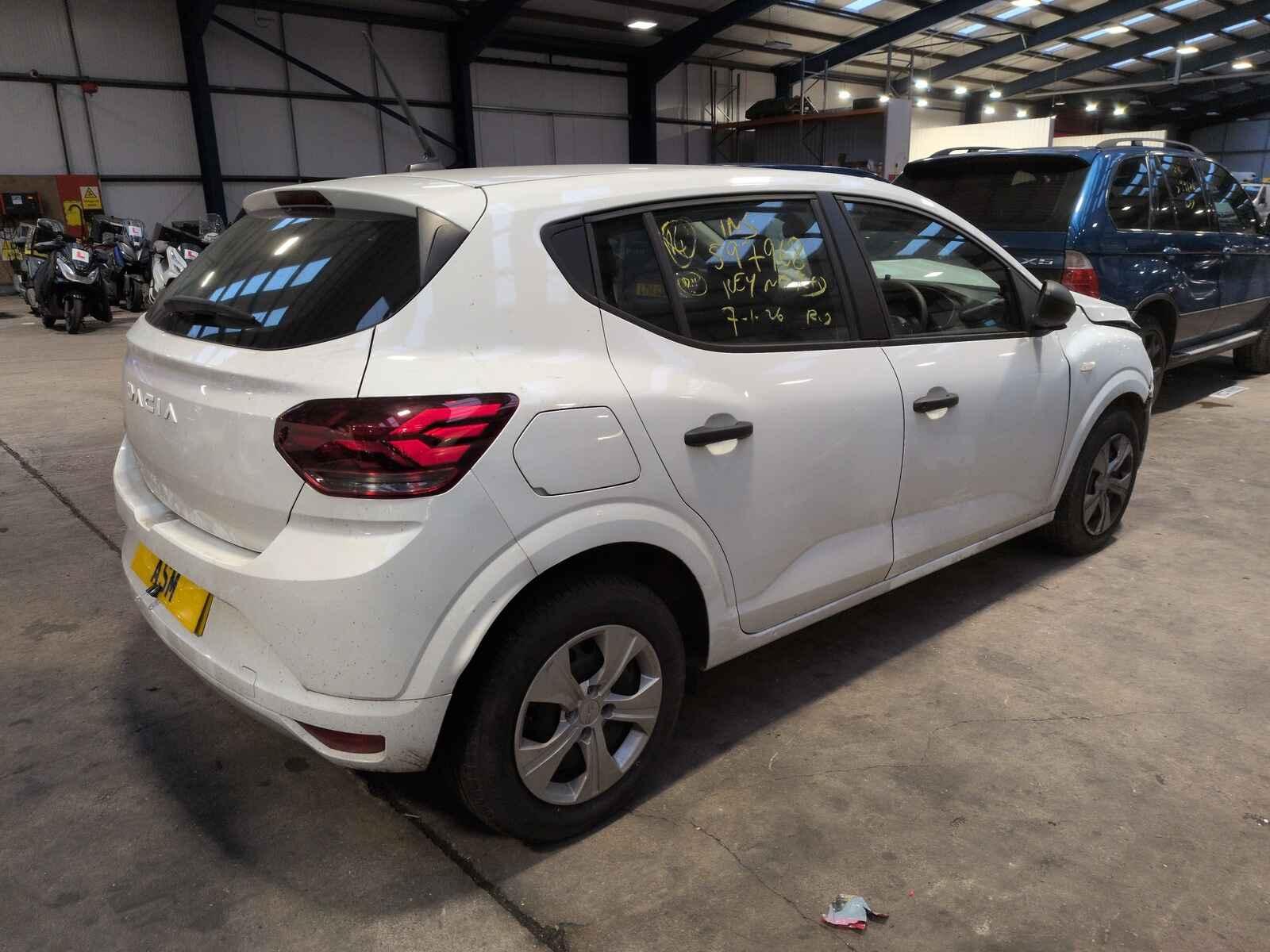 Dacia Sandero 2024 5 Door Hatchback Breaking View Auto part Dacia Sandero 2024 5 Door Hatchback Breaking