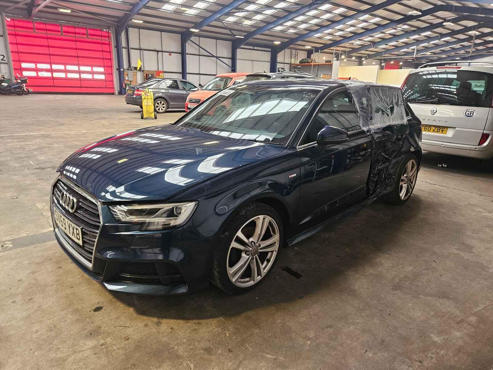 Audi A3 2019 5 Door Hatchback Breaking View Auto part Audi A3 2019 5 Door Hatchback Breaking