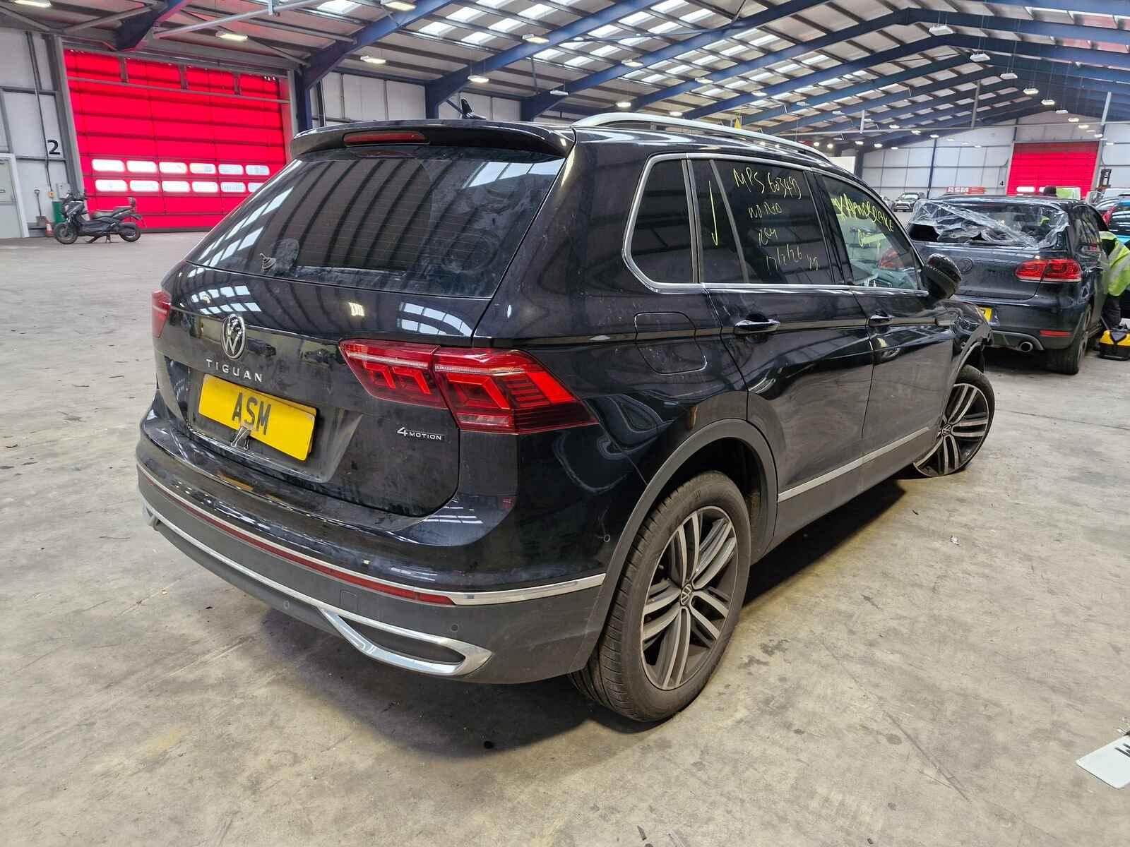 Volkswagen Tiguan 2021 5 Door Estate Breaking View Auto part Volkswagen Tiguan 2021 5 Door Estate Breaking