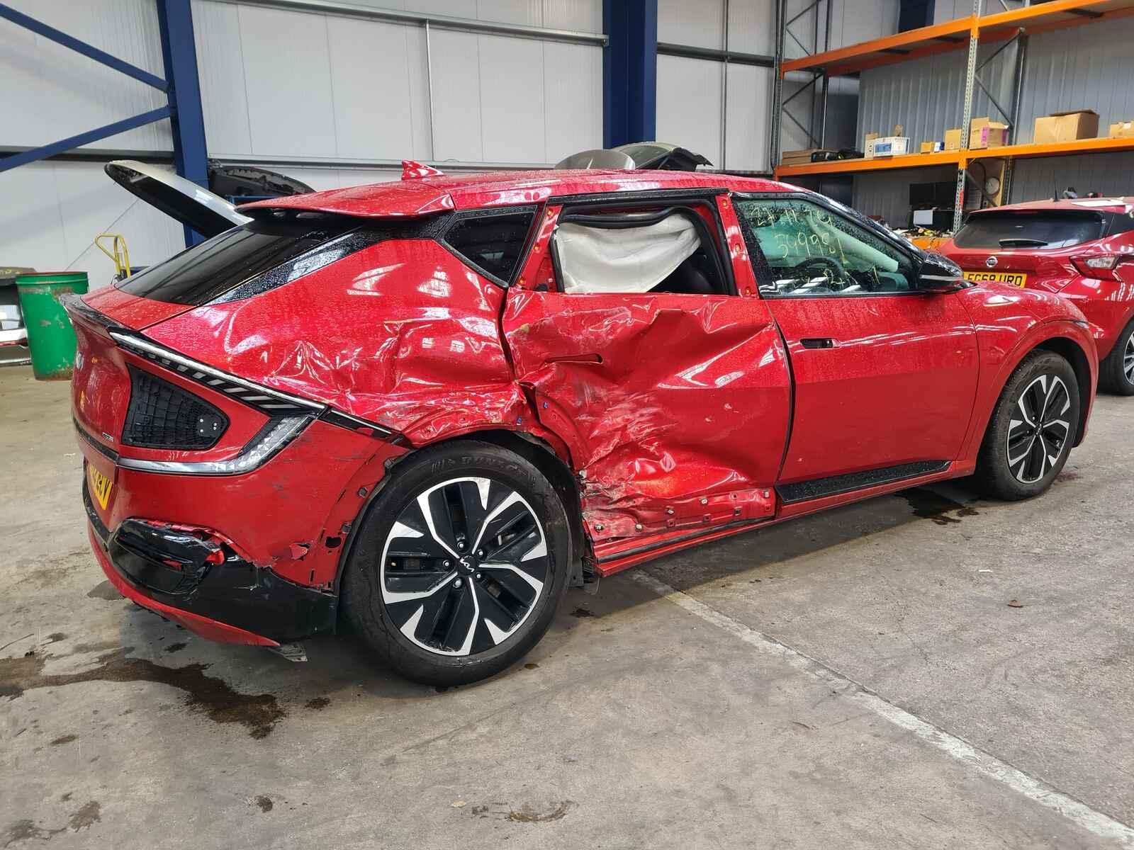 Kia Ev6 2022 5 Door Hatchback Breaking View Auto part Kia Ev6 2022 5 Door Hatchback Breaking