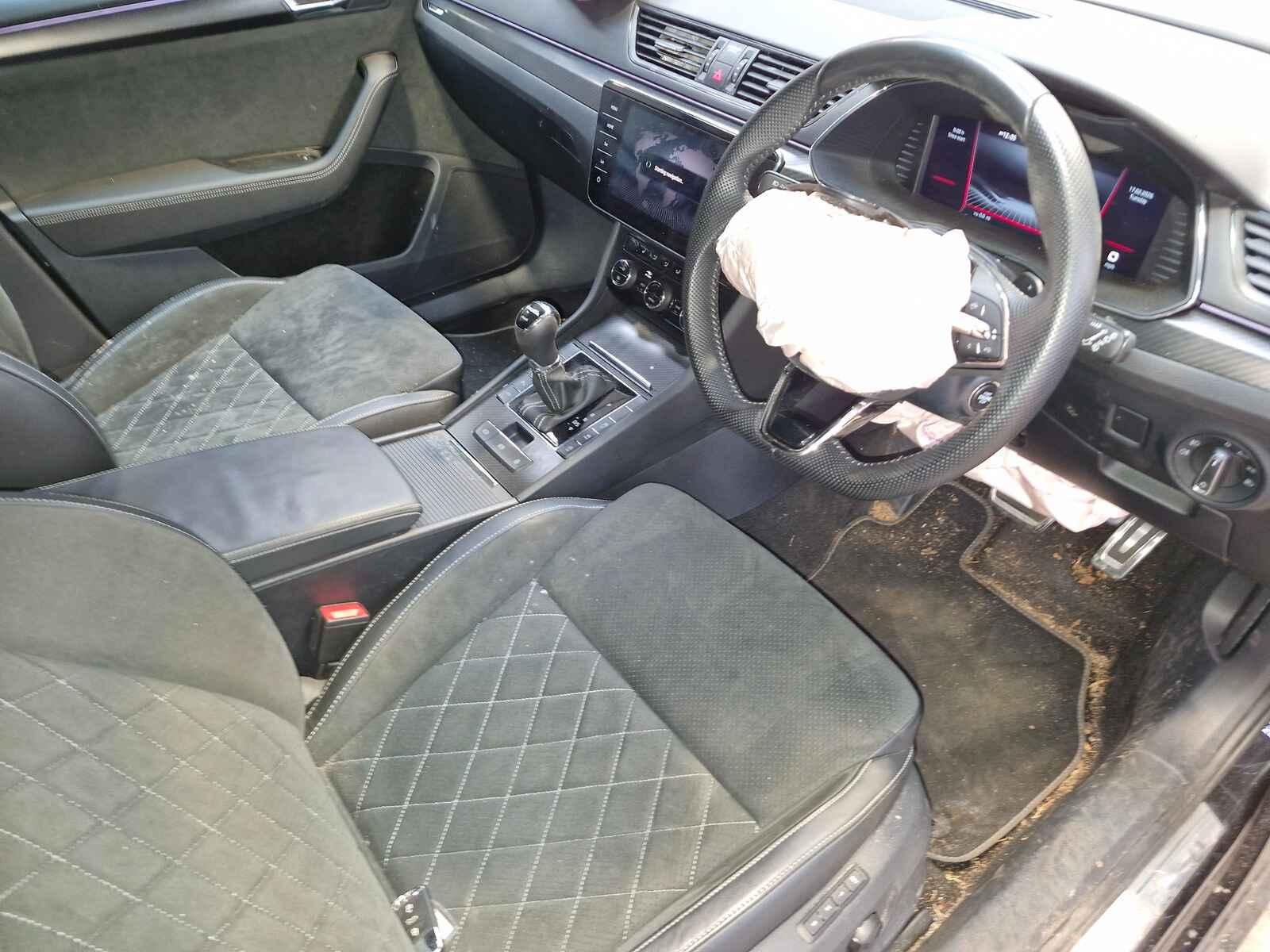 Skoda Superb 2024 5 Door Hatchback Breaking View Auto part Skoda Superb 2024 5 Door Hatchback Breaking