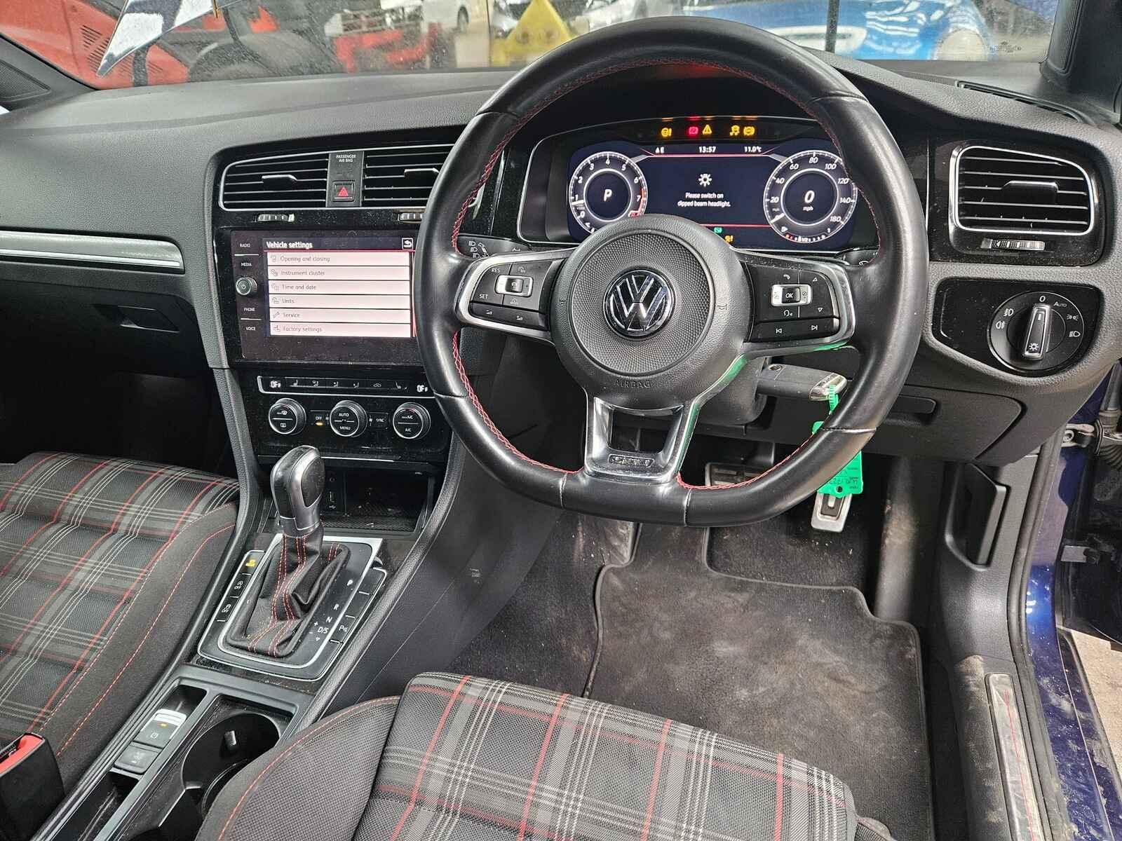 Volkswagen Golf 2018 5 Door Hatchback Breaking View Auto part Volkswagen Golf 2018 5 Door Hatchback Breaking