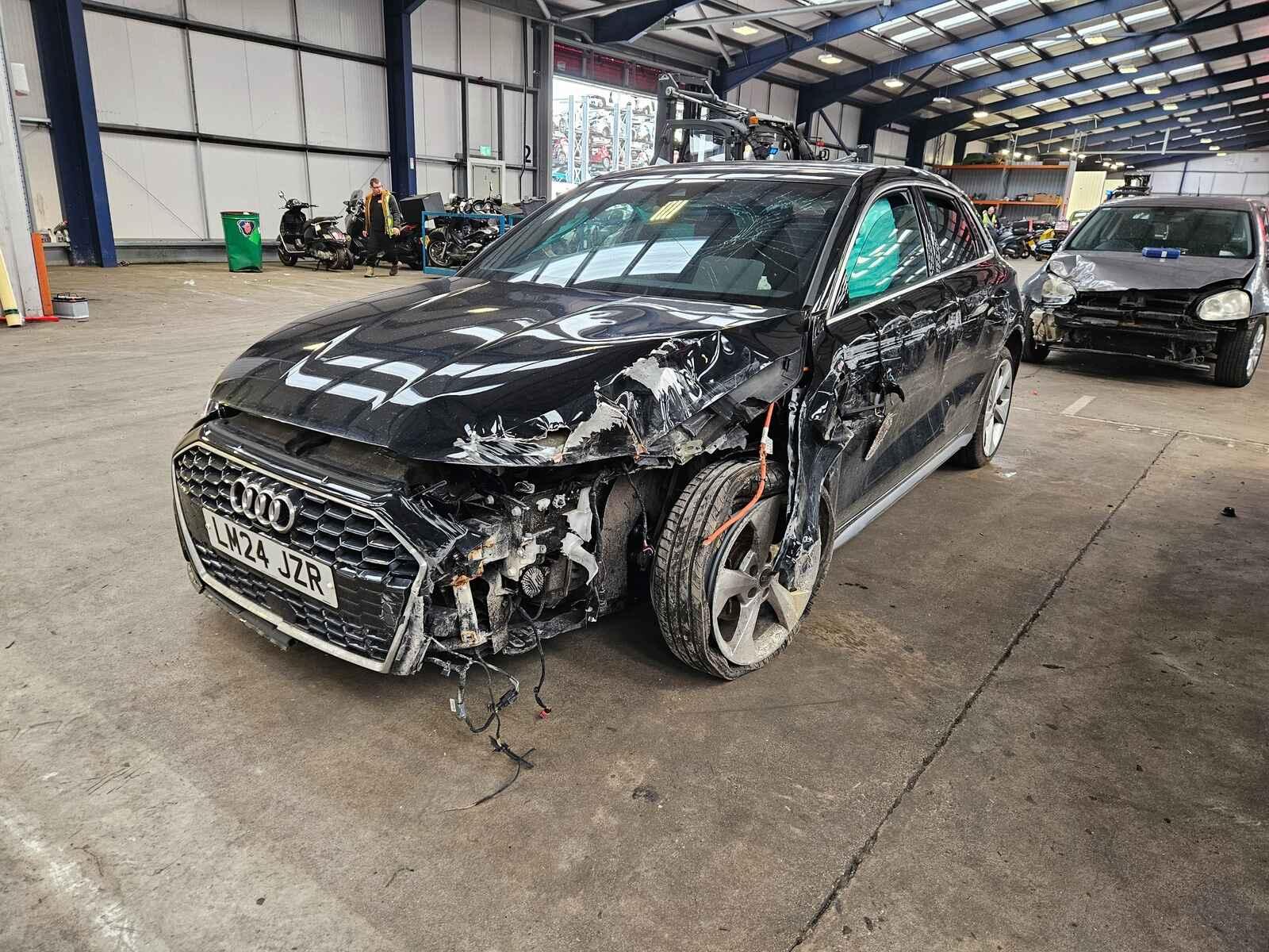 Audi A3 2024 5 Door Hatchback Breaking View Auto part Audi A3 2024 5 Door Hatchback Breaking