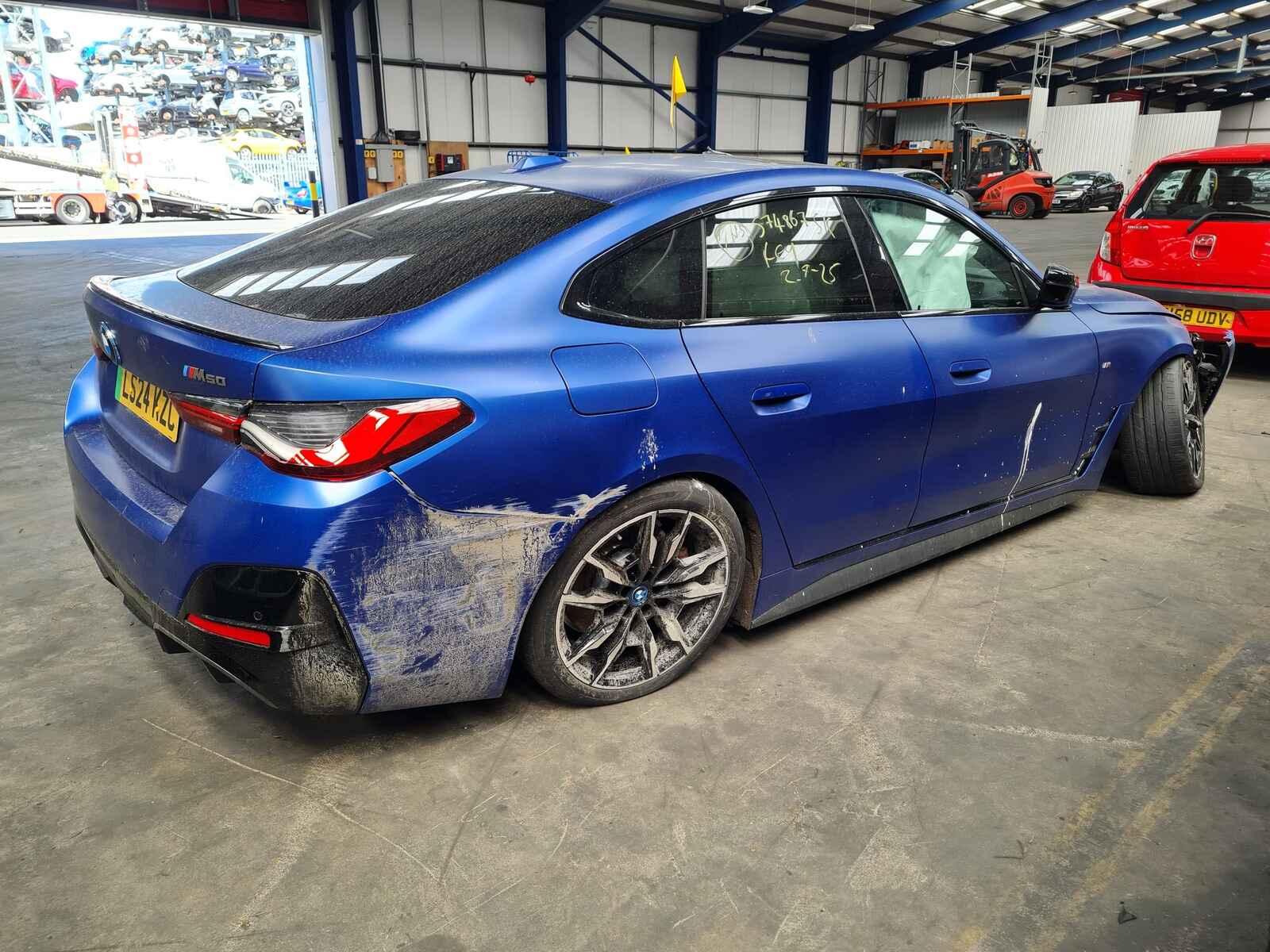 Bmw I4 2024 4 Door Coupe Breaking View Auto part Bmw I4 2024 4 Door Coupe Breaking