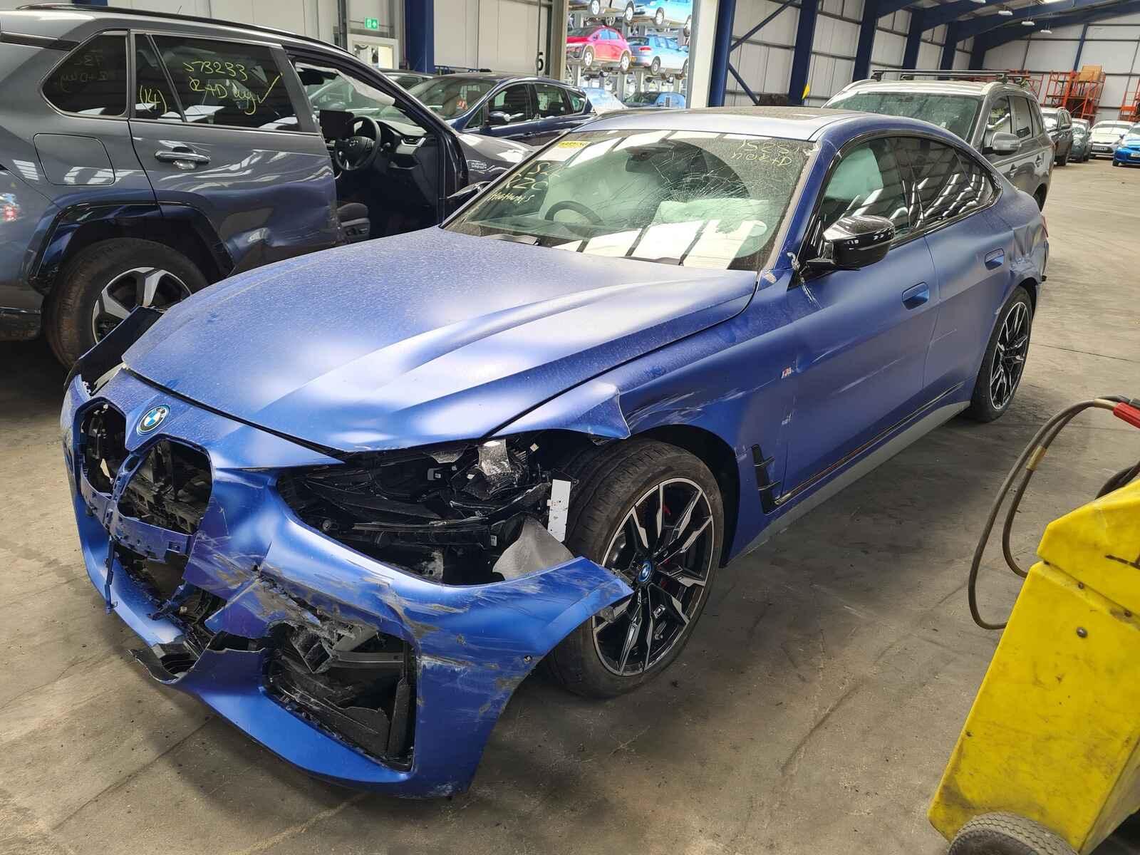 Bmw I4 2024 4 Door Coupe Breaking View Auto part Bmw I4 2024 4 Door Coupe Breaking