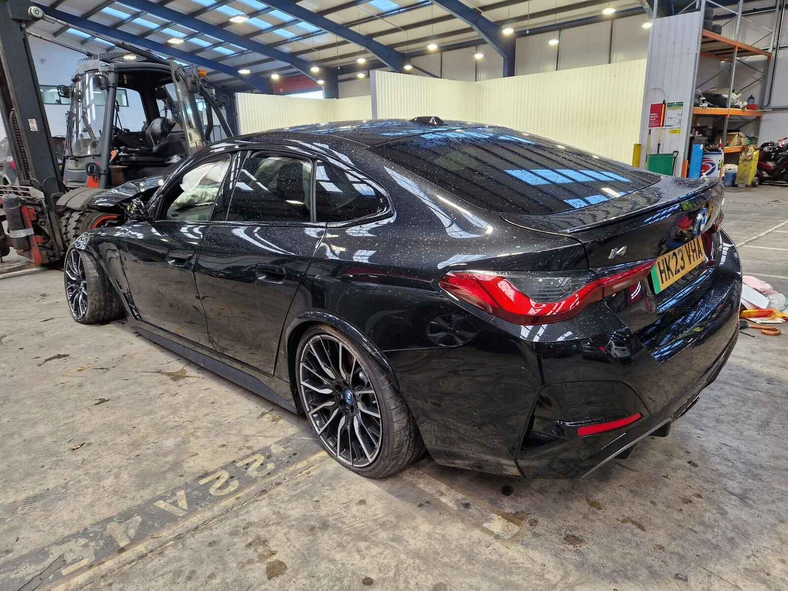 Bmw I4 2023 4 Door Coupe Breaking View Auto part Bmw I4 2023 4 Door Coupe Breaking