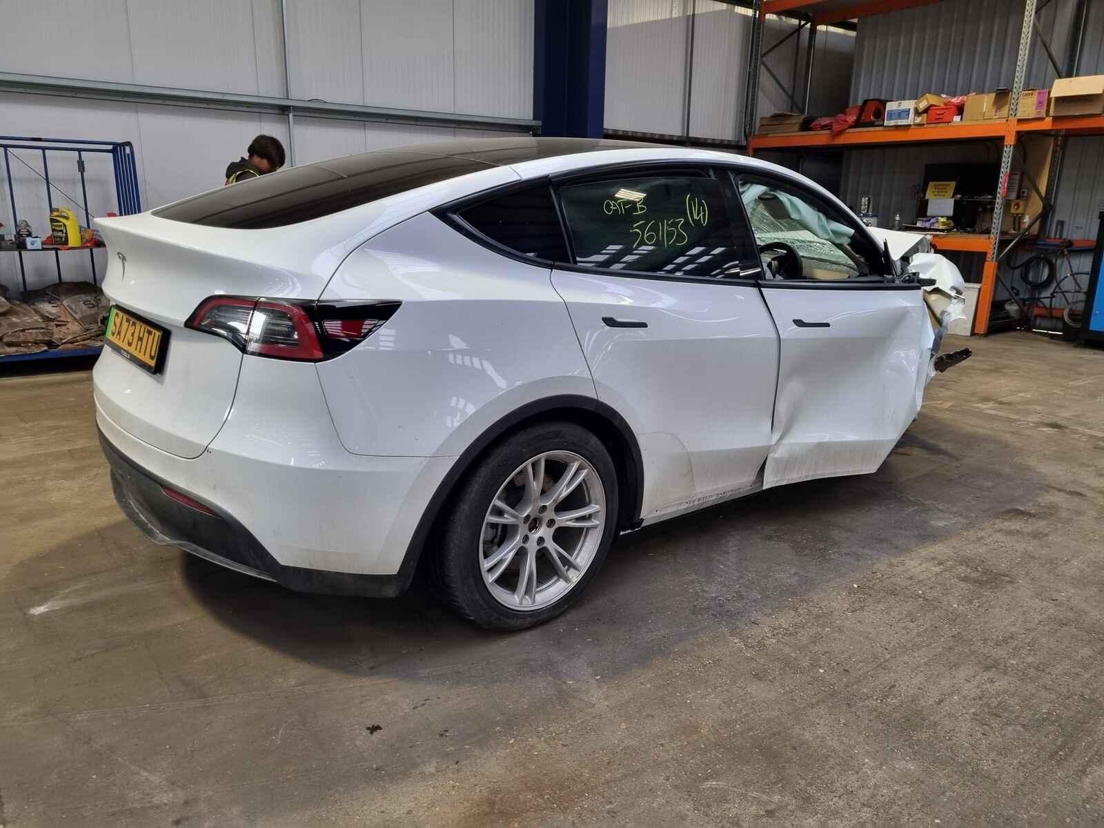 Tesla Model Y 2023 5 Door Mpv Breaking View Auto part Tesla Model Y 2023 5 Door Mpv Breaking