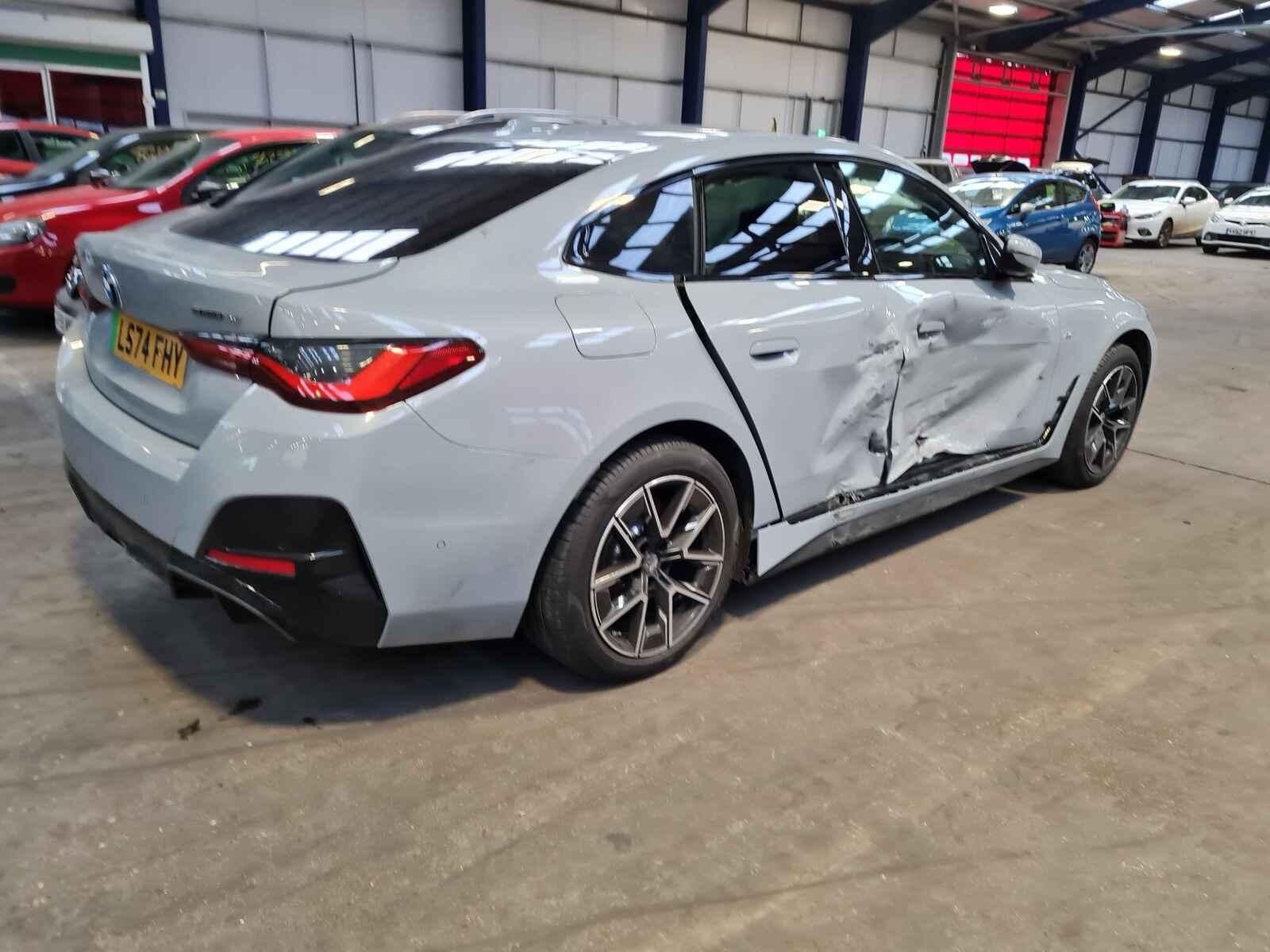 Bmw I4 2025 4 Door Coupe Breaking View Auto part Bmw I4 2025 4 Door Coupe Breaking