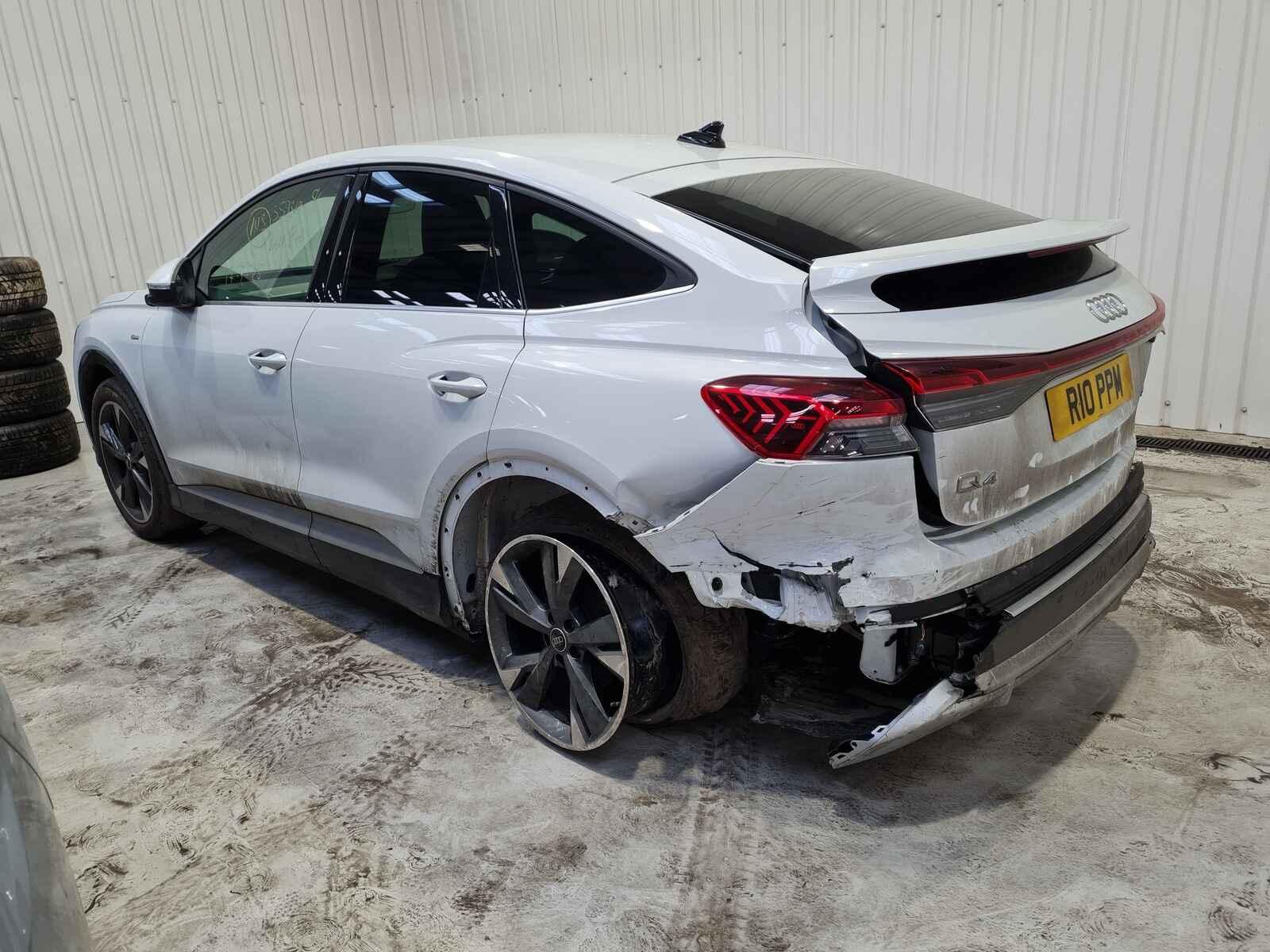 Audi Q4 E-tron 2023 5 Door Hatchback Breaking View Auto part Audi Q4 E-tron 2023 5 Door Hatchback Breaking