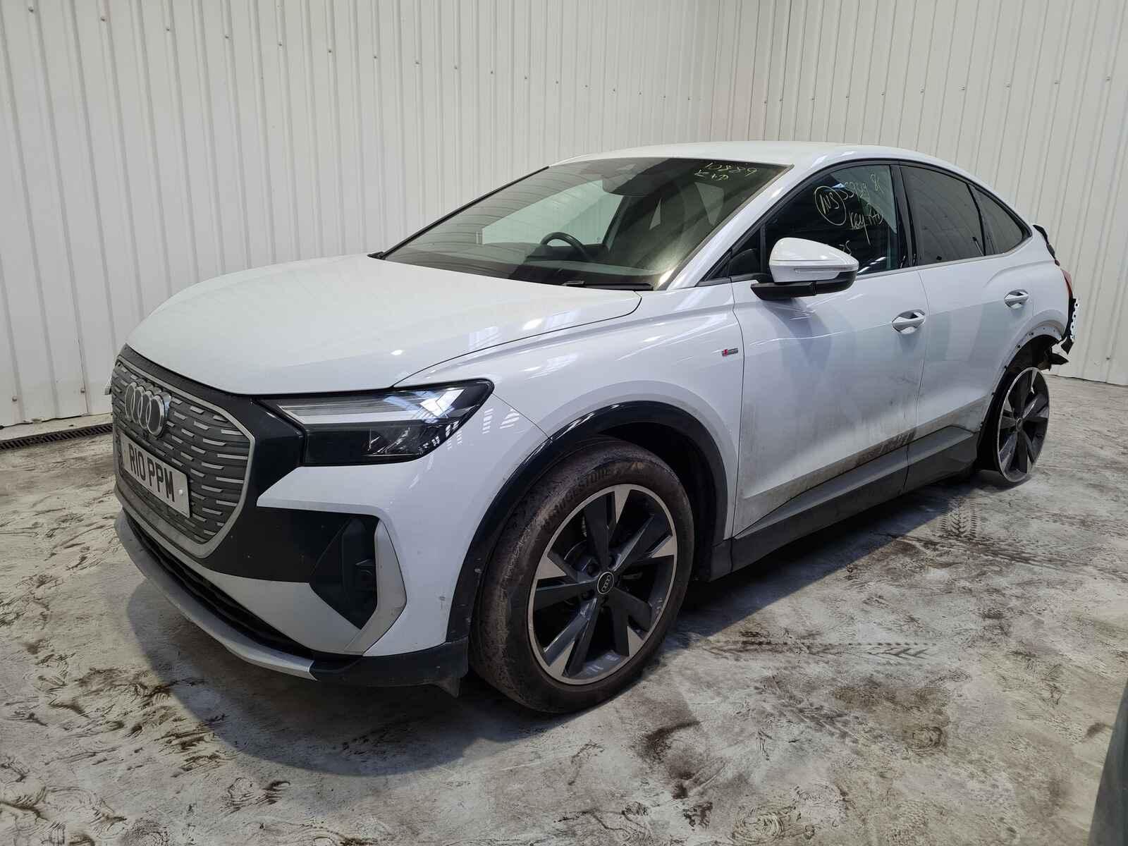Audi Q4 E-tron 2023 5 Door Hatchback Breaking View Auto part Audi Q4 E-tron 2023 5 Door Hatchback Breaking