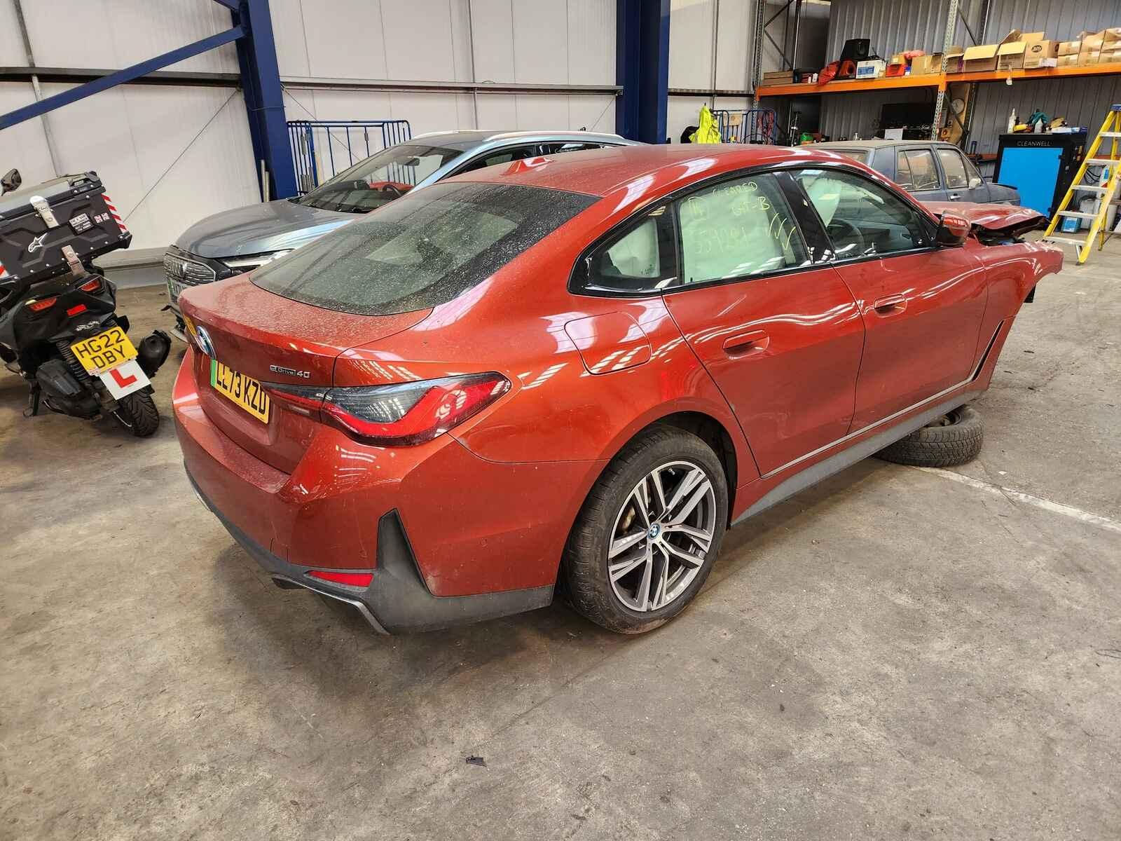 Bmw I4 2023 4 Door Coupe Breaking View Auto part Bmw I4 2023 4 Door Coupe Breaking