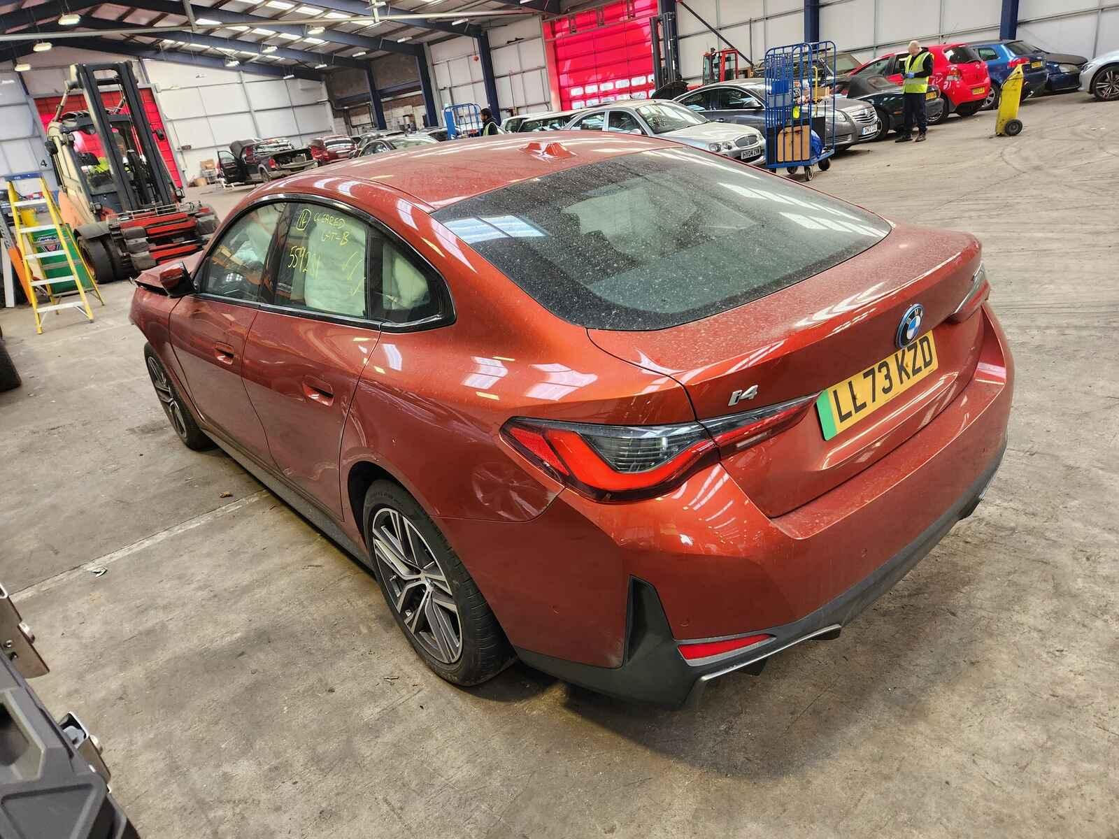 Bmw I4 2023 4 Door Coupe Breaking View Auto part Bmw I4 2023 4 Door Coupe Breaking