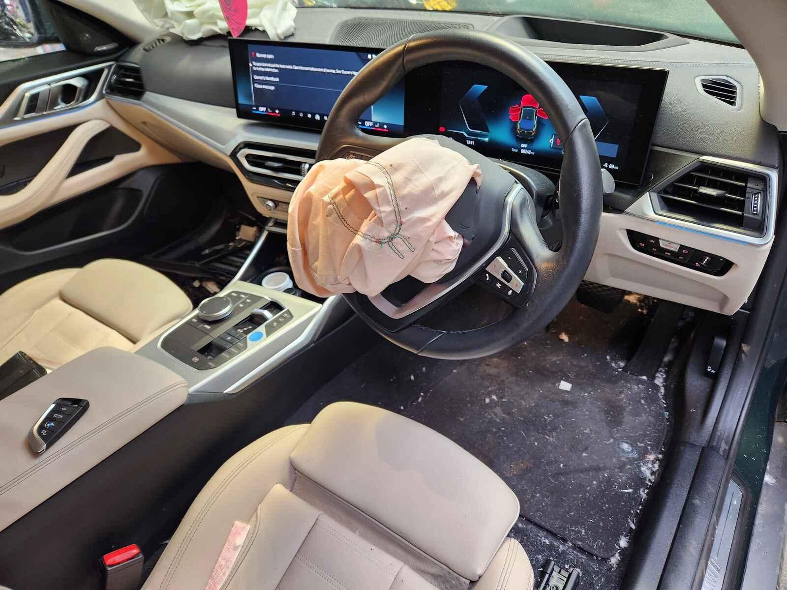 Bmw I4 2024 4 Door Coupe Breaking View Auto part Bmw I4 2024 4 Door Coupe Breaking