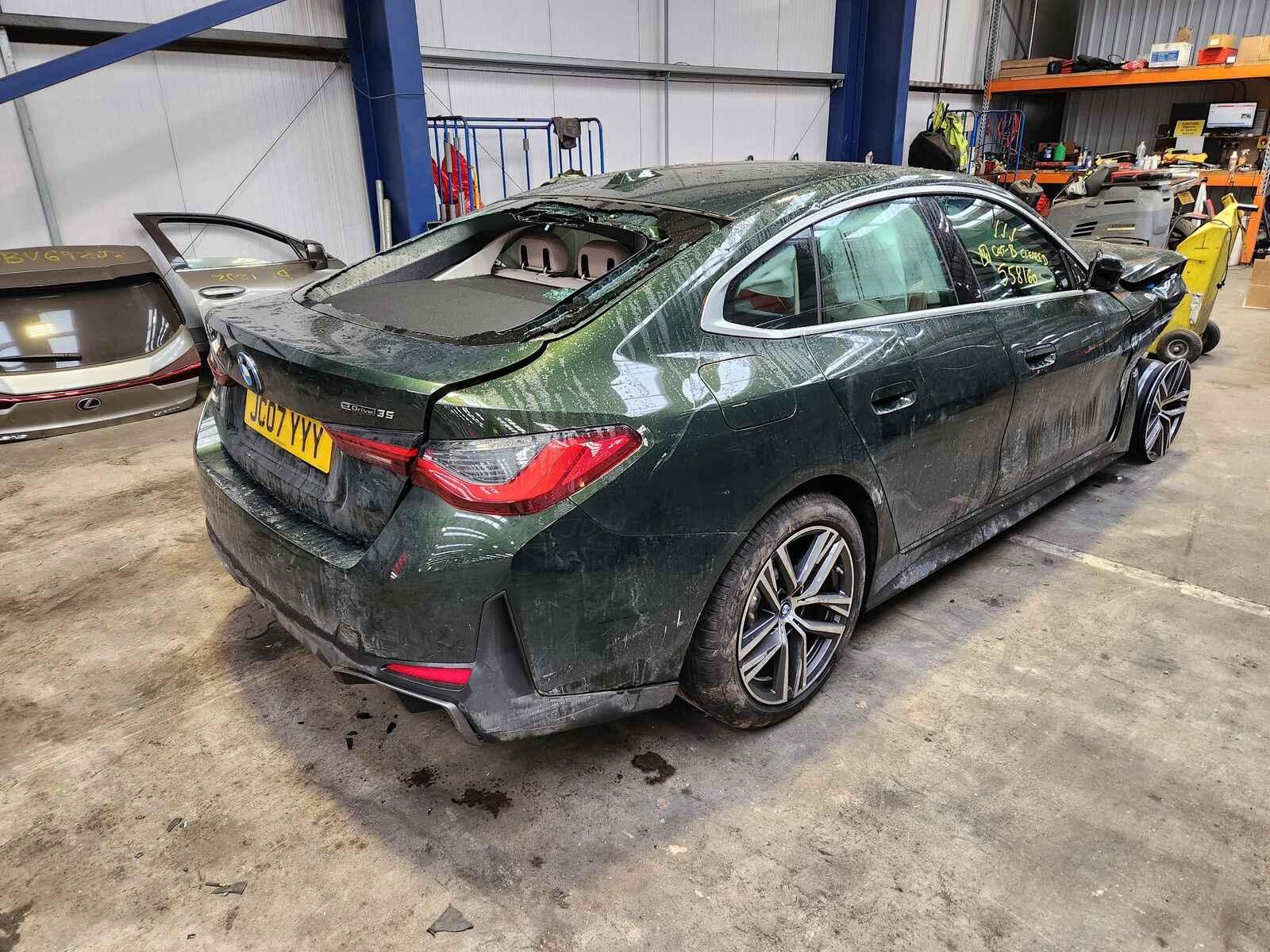 Bmw I4 2024 4 Door Coupe Breaking View Auto part Bmw I4 2024 4 Door Coupe Breaking