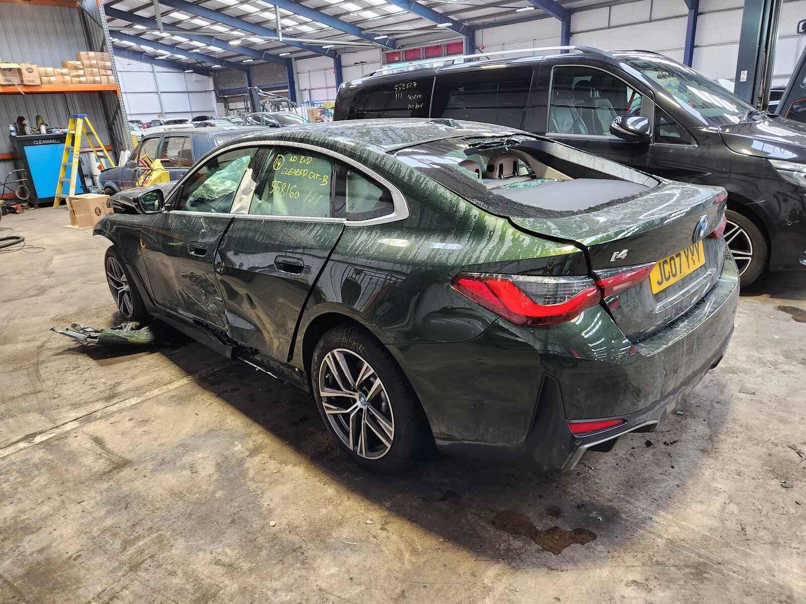 Bmw I4 2024 4 Door Coupe Breaking View Auto part Bmw I4 2024 4 Door Coupe Breaking