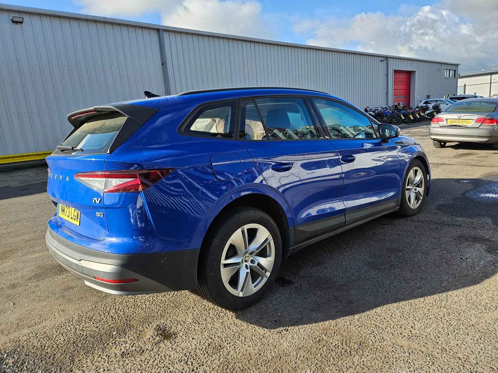 Skoda Enyaq Iv 2023 5 Door Estate Breaking View Auto part Skoda Enyaq Iv 2023 5 Door Estate Breaking