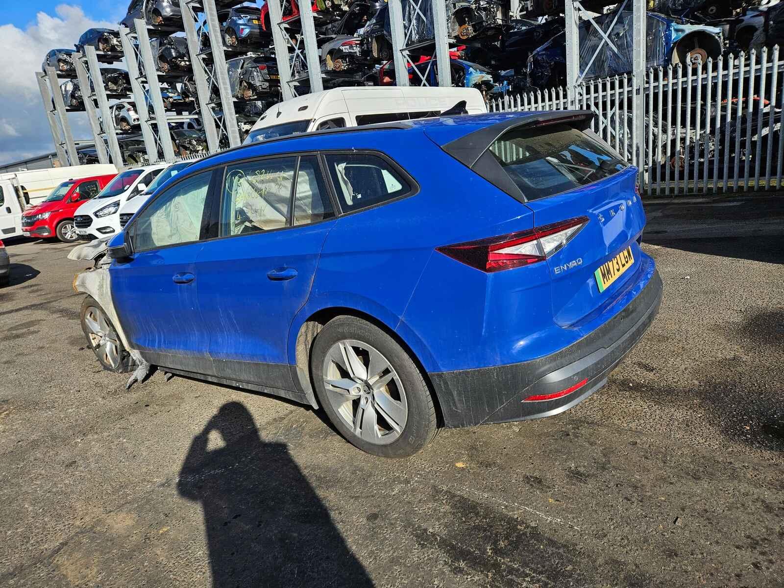 Skoda Enyaq Iv 2023 5 Door Estate Breaking View Auto part Skoda Enyaq Iv 2023 5 Door Estate Breaking