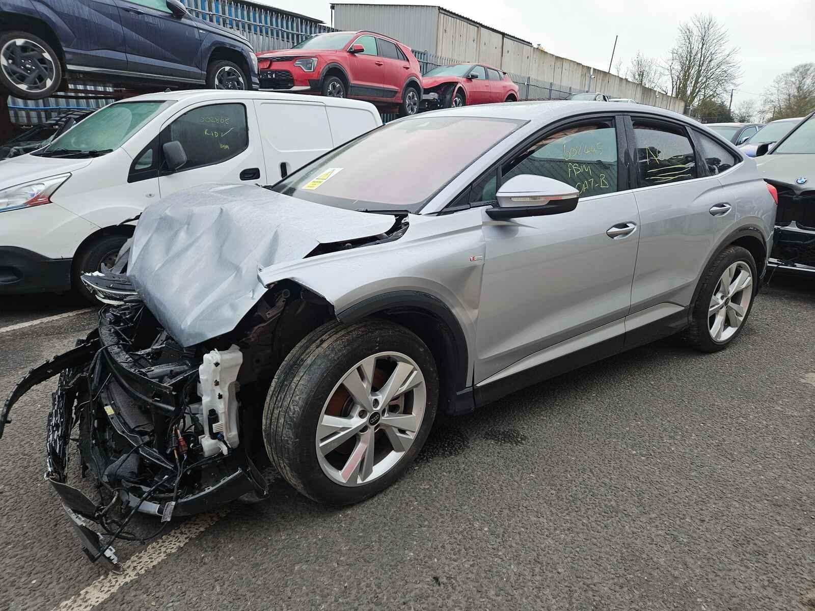 Audi Q4 E-tron 2024 5 Door Estate Breaking View Auto part Audi Q4 E-tron 2024 5 Door Estate Breaking