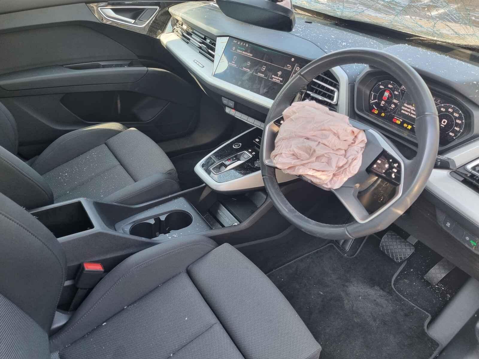 Audi Q4 E-tron 2024 5 Door Estate Breaking View Auto part Audi Q4 E-tron 2024 5 Door Estate Breaking