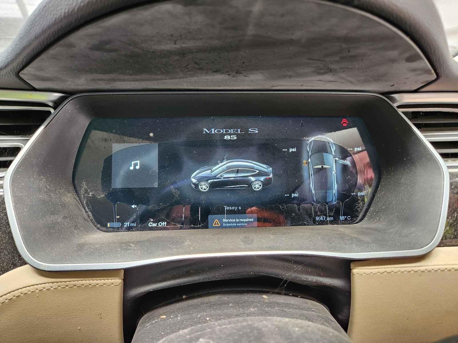 Tesla Model S 2015 5 Door Hatchback Breaking View Auto part Tesla Model S 2015 5 Door Hatchback Breaking