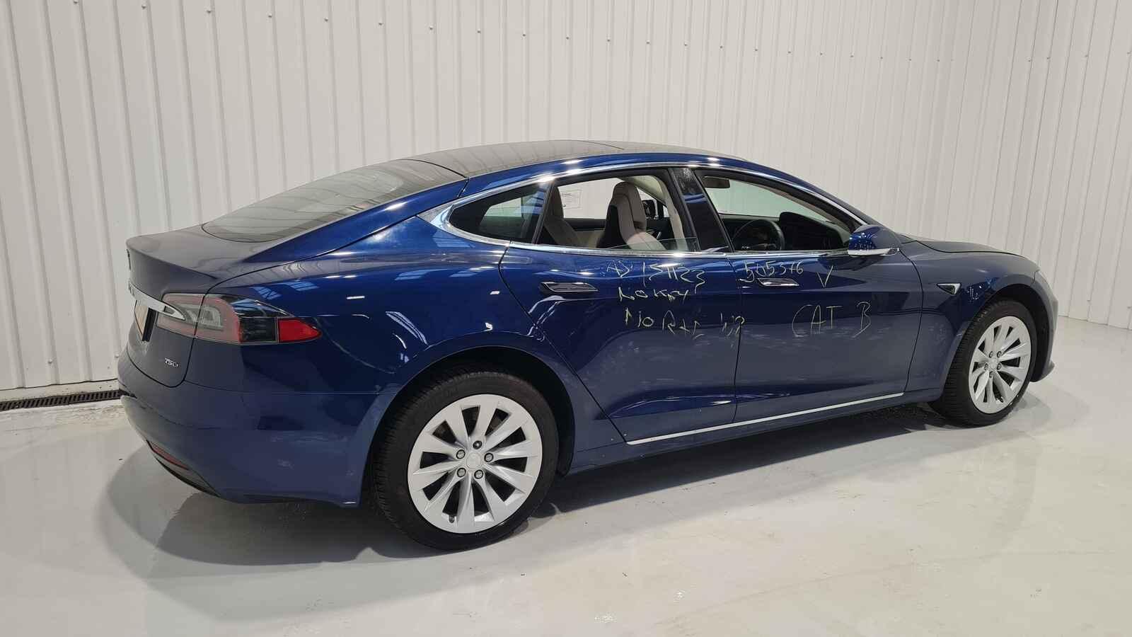 Tesla Model S 2018 5 Door Hatchback Breaking View Auto part Tesla Model S 2018 5 Door Hatchback Breaking