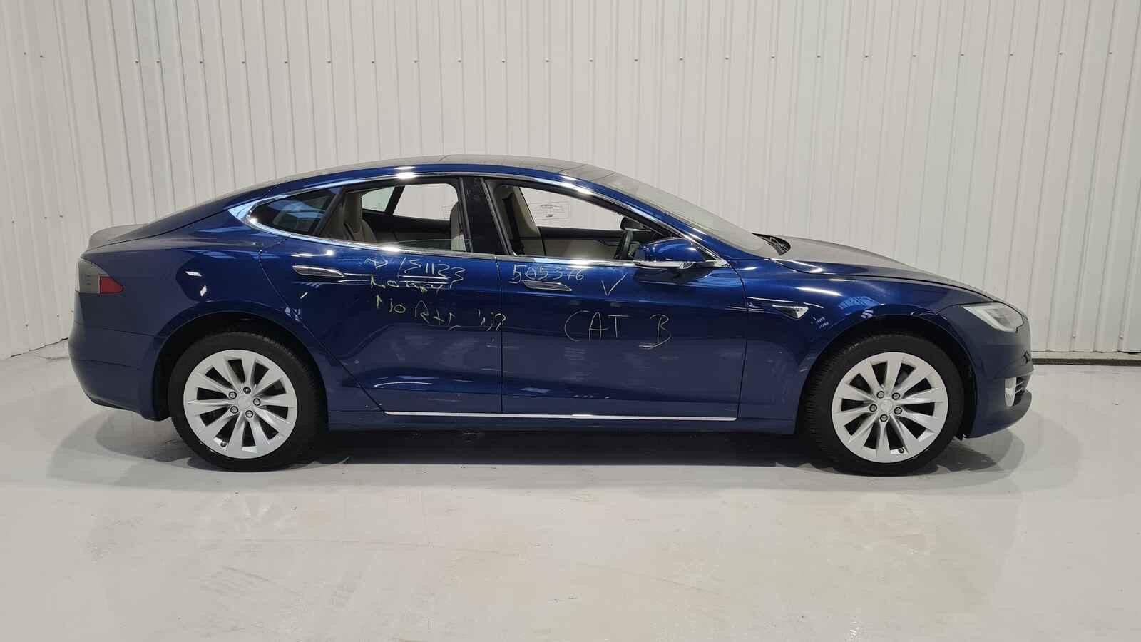 Tesla Model S 2018 5 Door Hatchback Breaking View Auto part Tesla Model S 2018 5 Door Hatchback Breaking