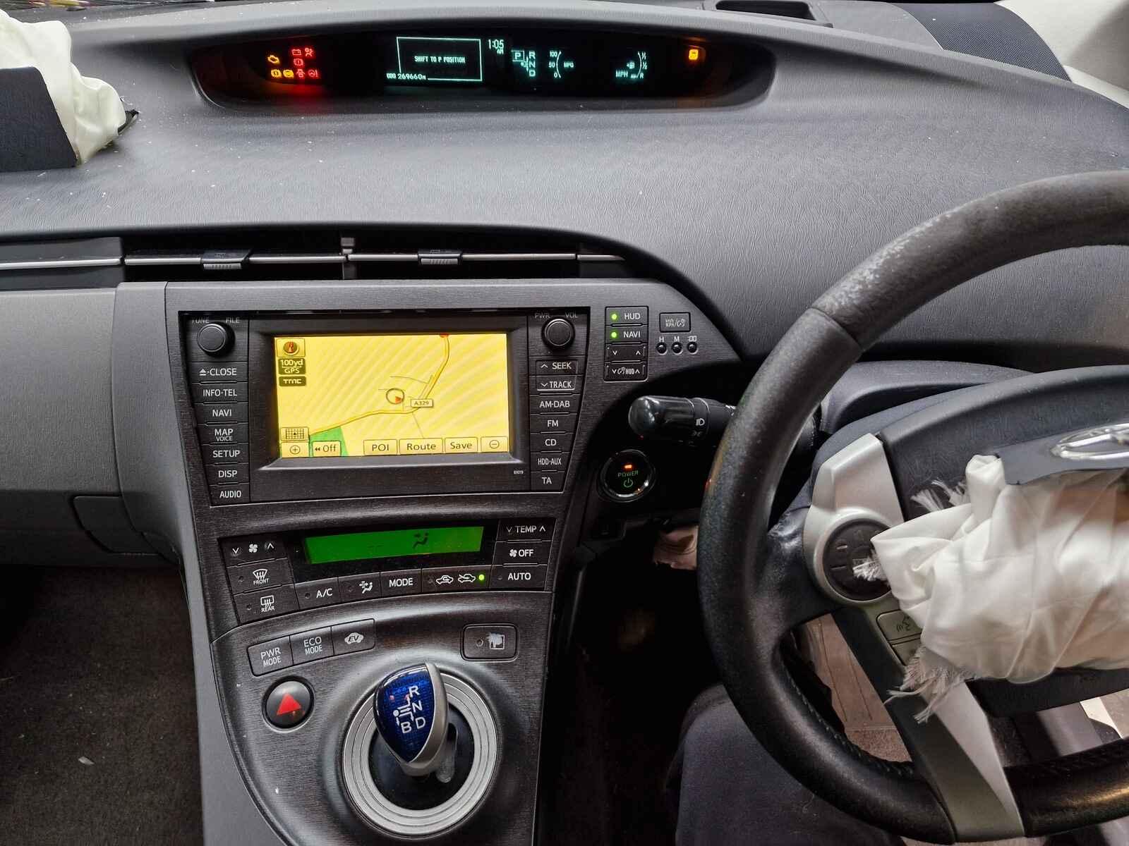 Toyota Prius 2011 5 Door Hatchback Breaking View Auto part Toyota Prius 2011 5 Door Hatchback Breaking